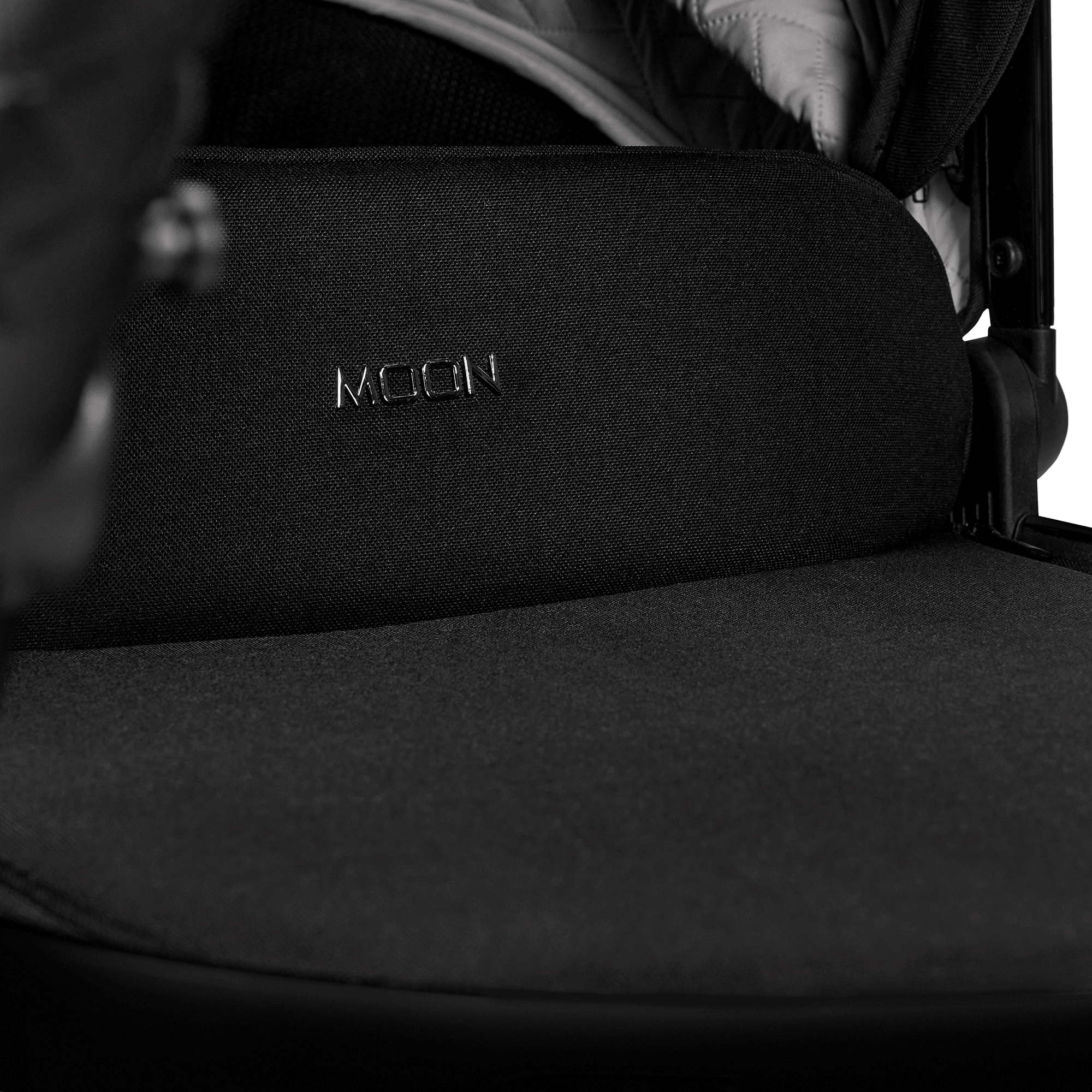 Kombi-Kinderwagen, MOON, Schwarz – Produktansicht