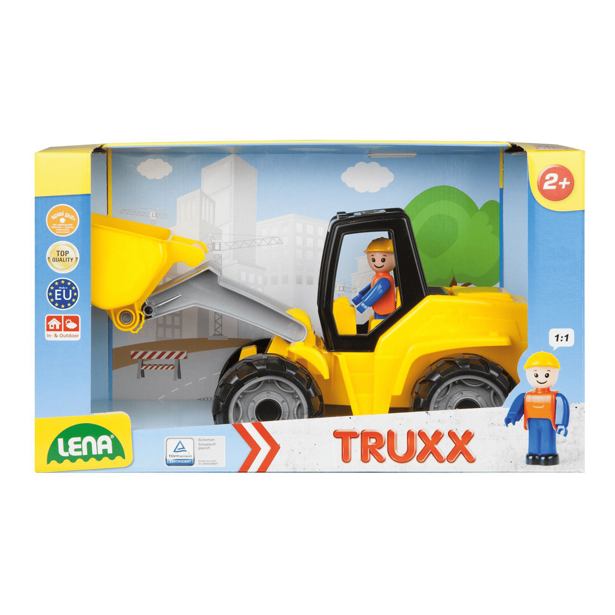 Spielzeugautos, Lena, Gelb – Produktansicht