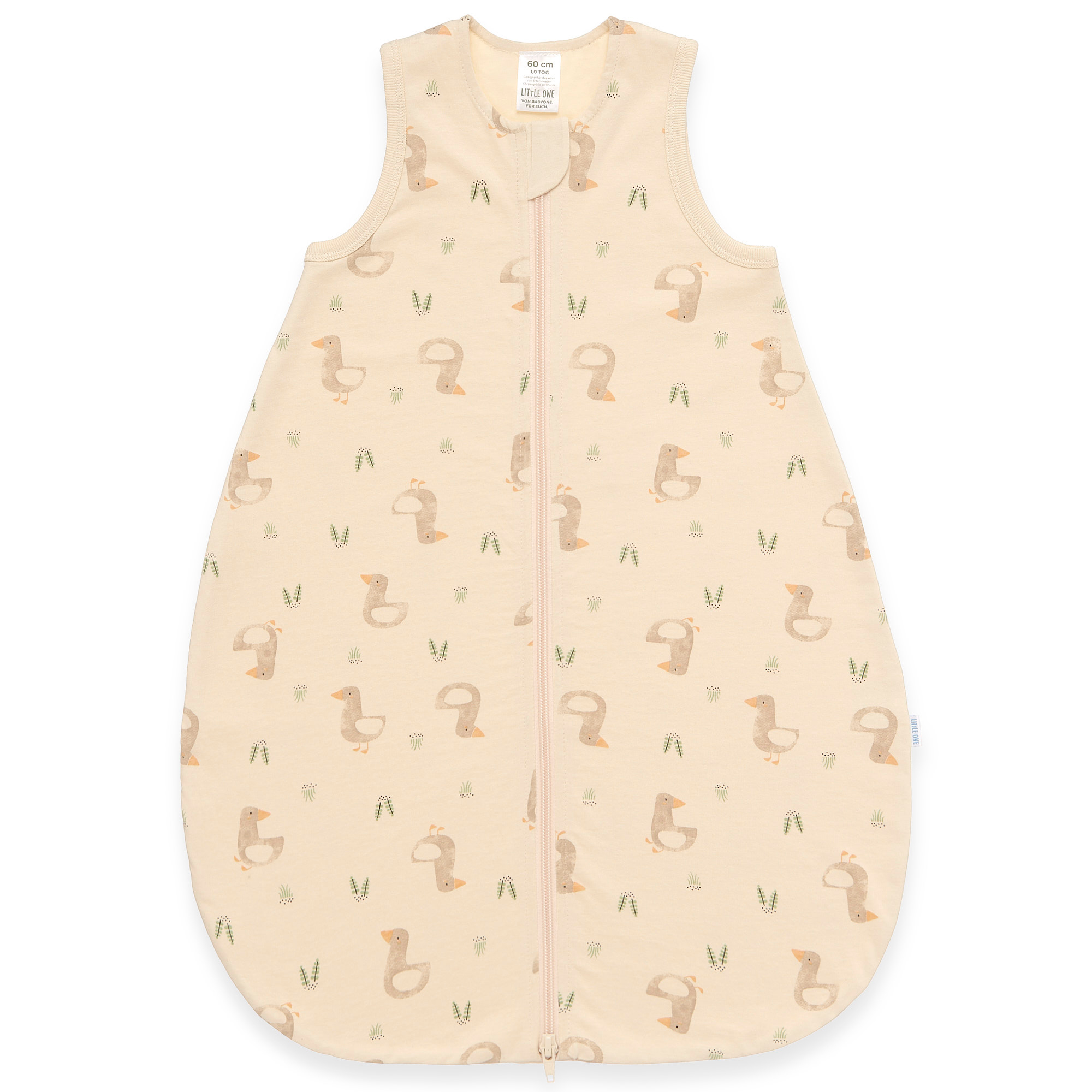 Sommerschlafsäcke, DIMO, Gelb – Besonderheit: Kinnschutz am Reißverschlussende