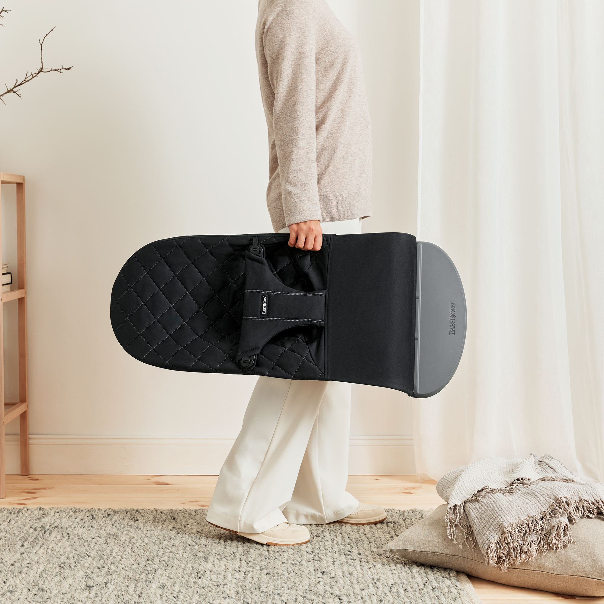 SALE Babywippen, BABYBJÖRN, Schwarz – Produktansicht