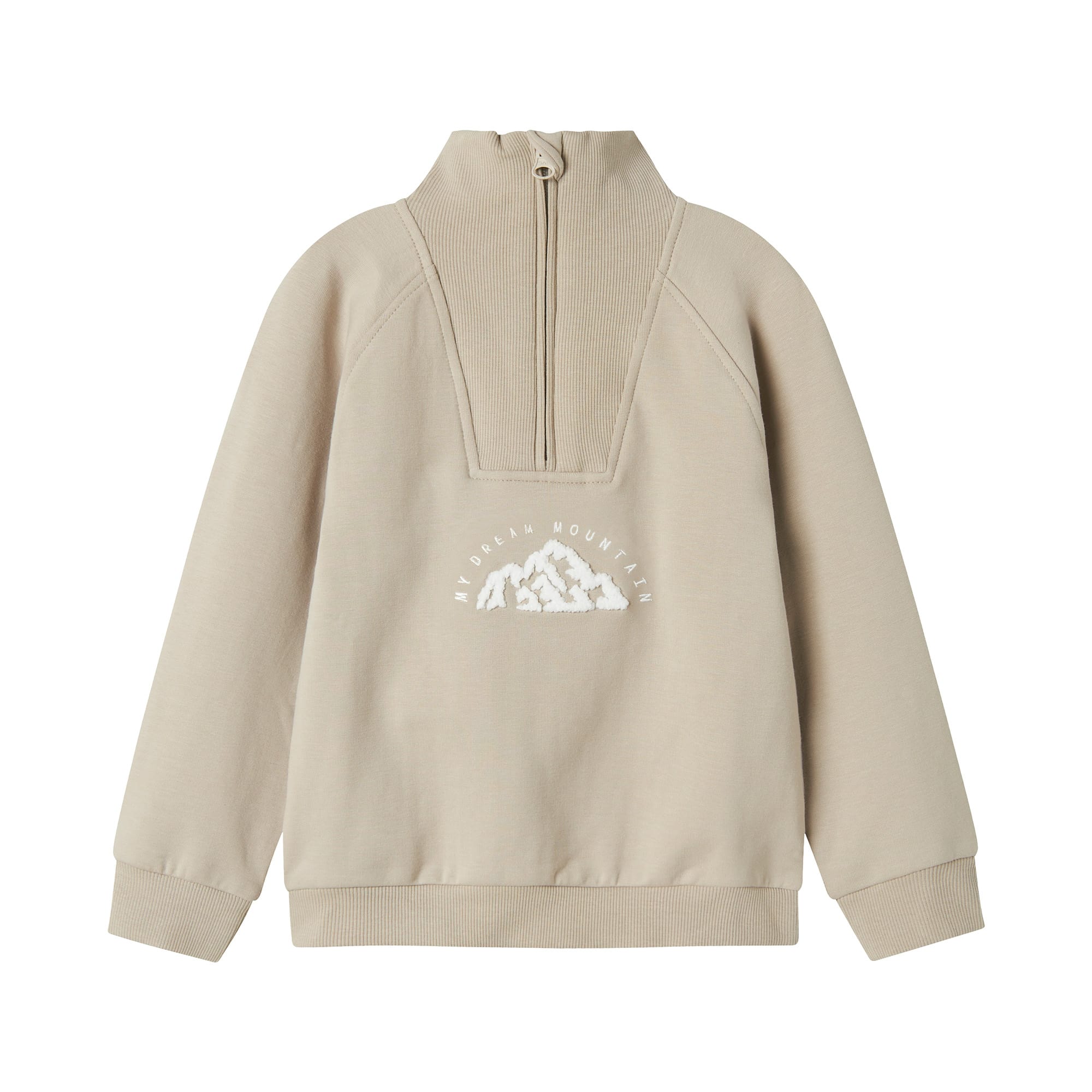 Pullover & Sweatshirts, name it, Beige – Besonderheit: aus 95% Baumwolle