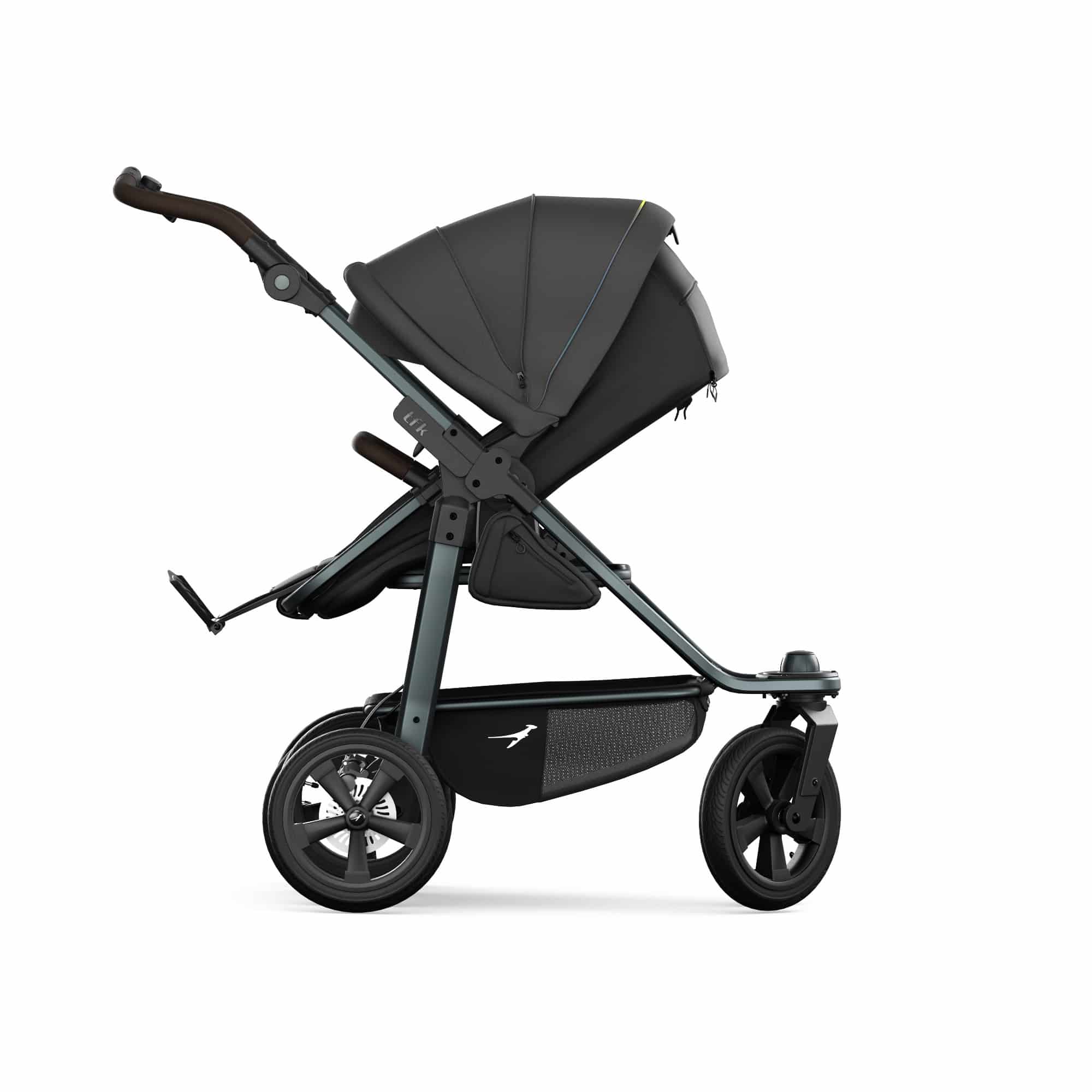 Kombi-Kinderwagen, tfk, Grau – Produktansicht