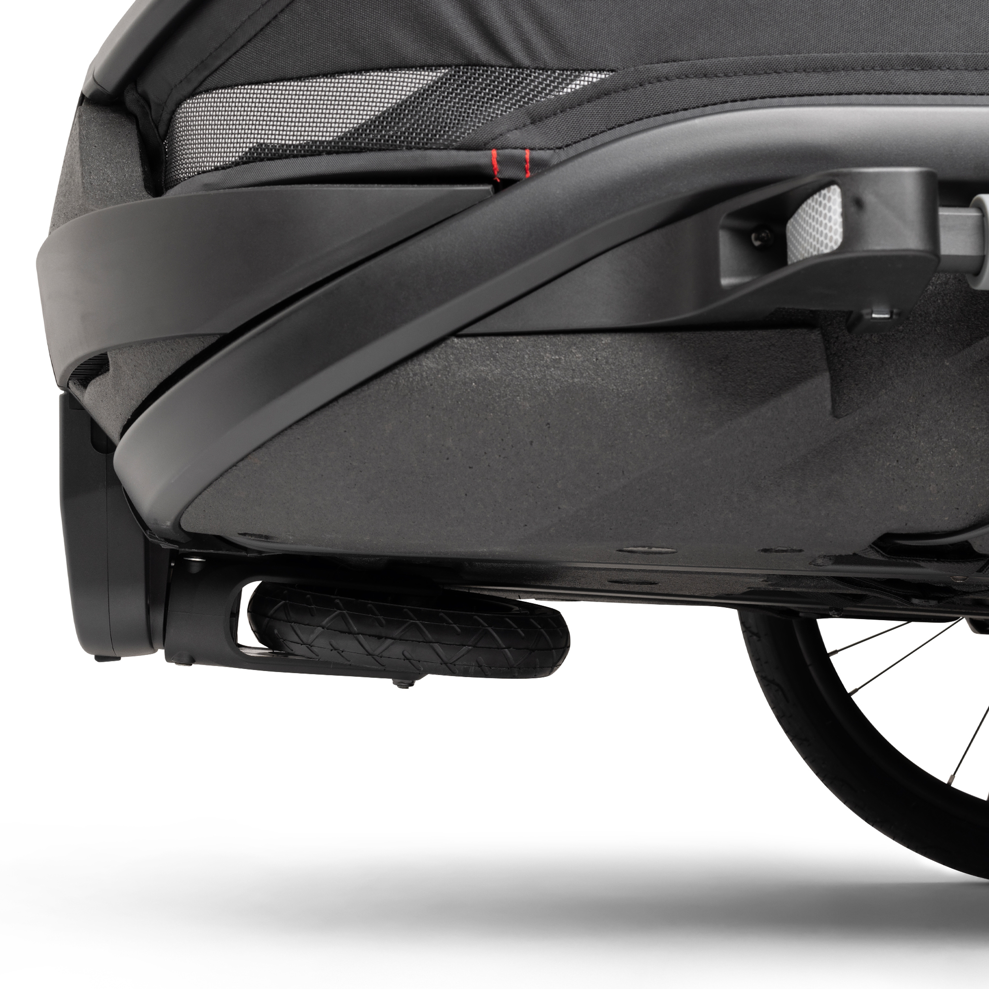 Fahrradanhänger, hamax, Schwarz – Produktansicht