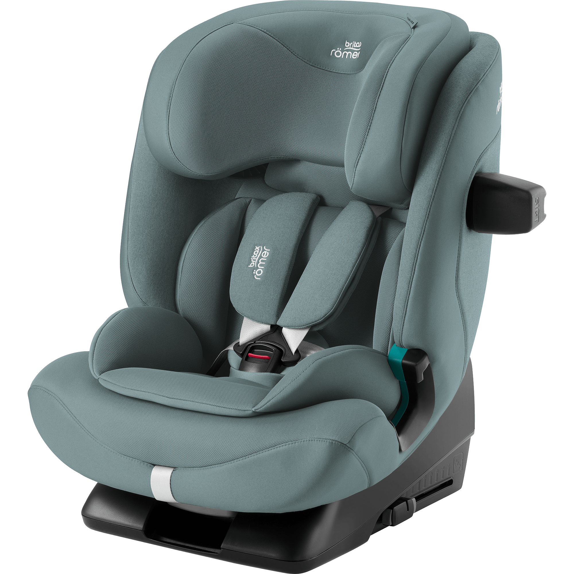 Kindersitze 9-36 kg, Gruppe 1/2/3, Britax Diamond, Grün – Besonderheit: in Sitzgruppe 1 ist bei Nutzung des 5-Punkt-Gurtsystems die Verwendung von ISOFIX und Top-Tether zwingend erforderlich