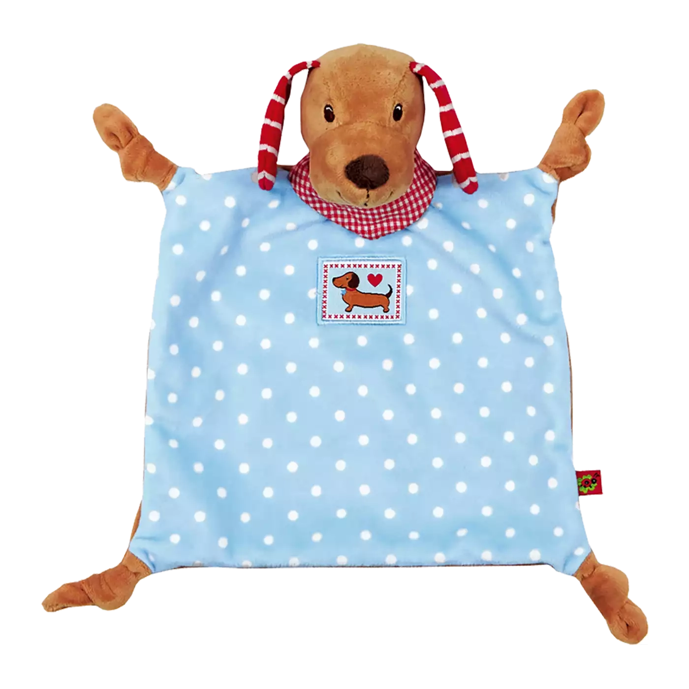 Schnuffeltuch Hündchen BabyGlück DIE SPIEGELBURG Blau 2000573305609 1