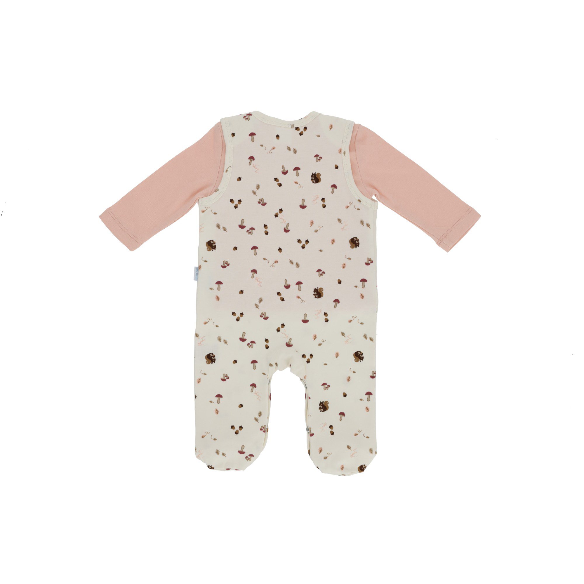 Strampler, LITTLE ONE, Weiß – Besonderheit: Set bestehend aus Strampler und Langarmshirt