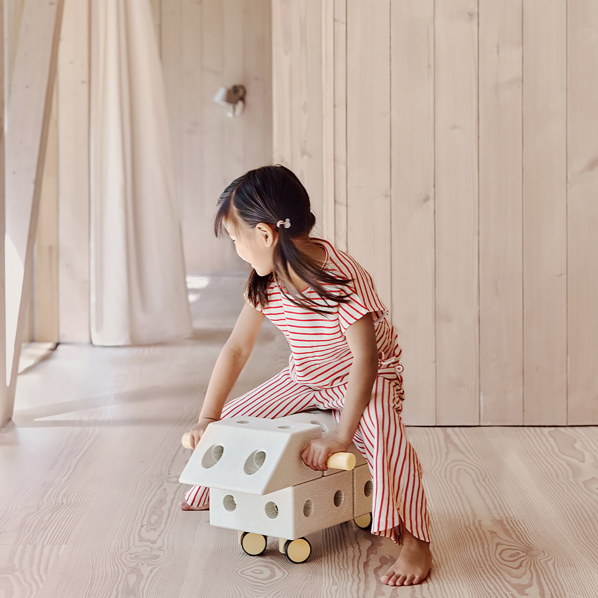 Schaumstoff Bausteine, MODU, Beige – Produktansicht