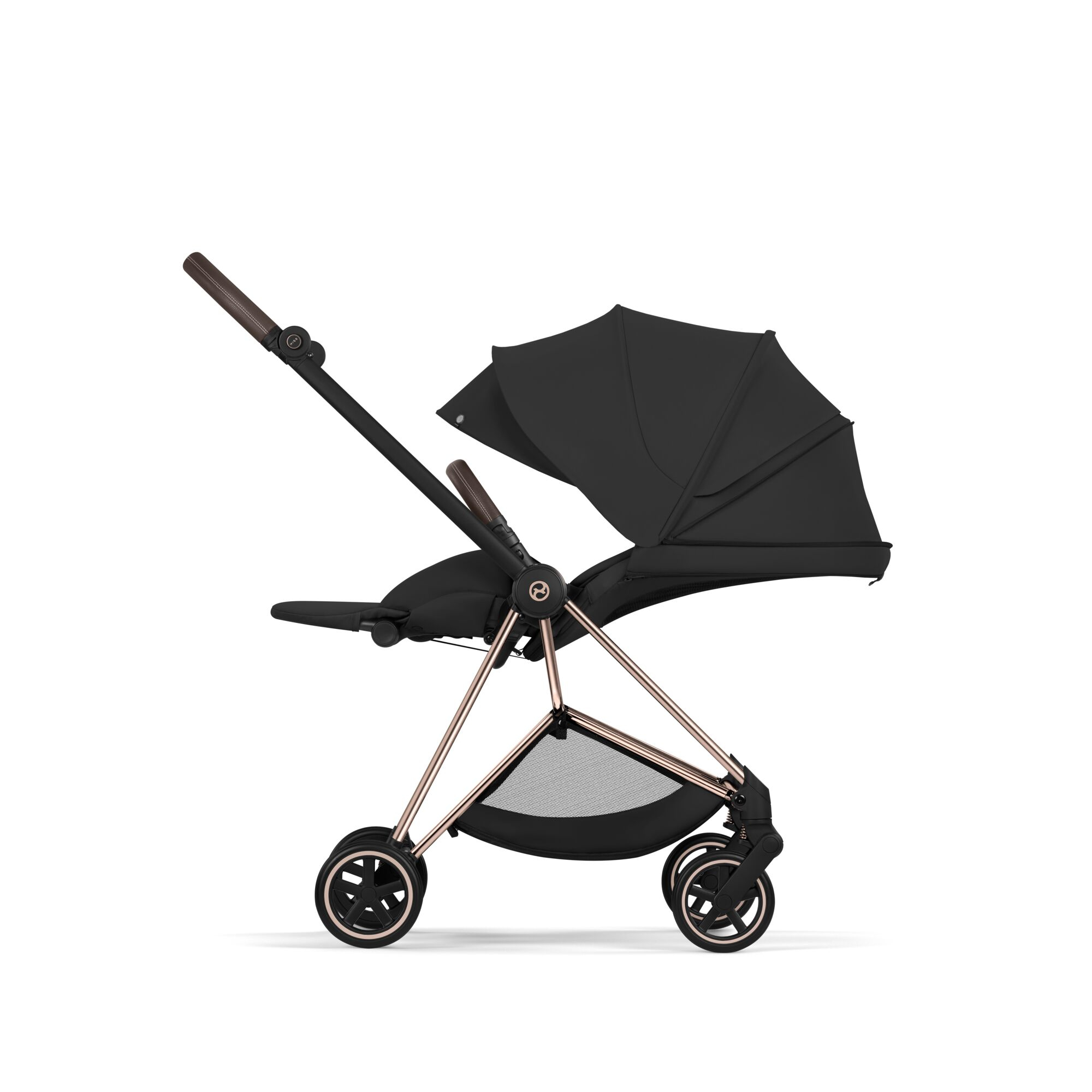 Kombi-Kinderwagen, cybex PLATINUM, Schwarz – Produktansicht