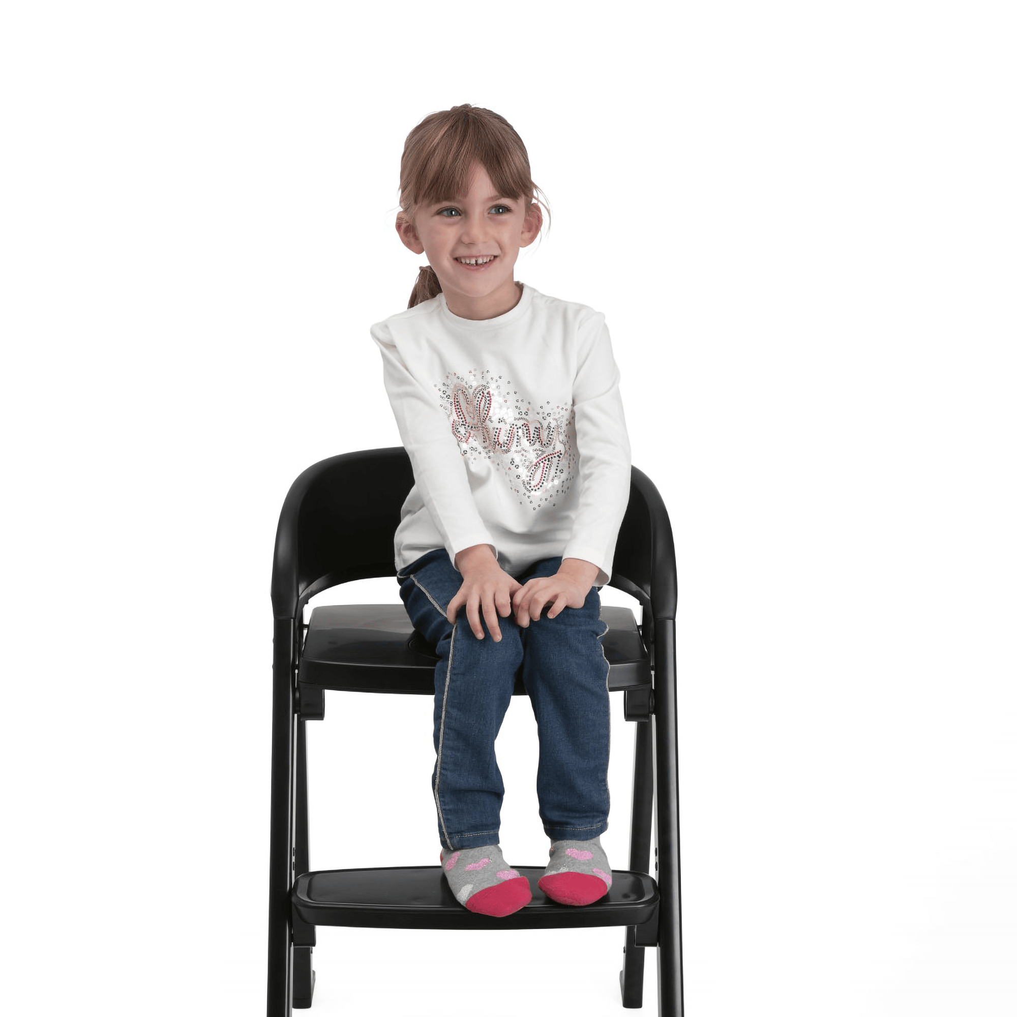 Klapphochstühle, chicco, Grau – Produktansicht