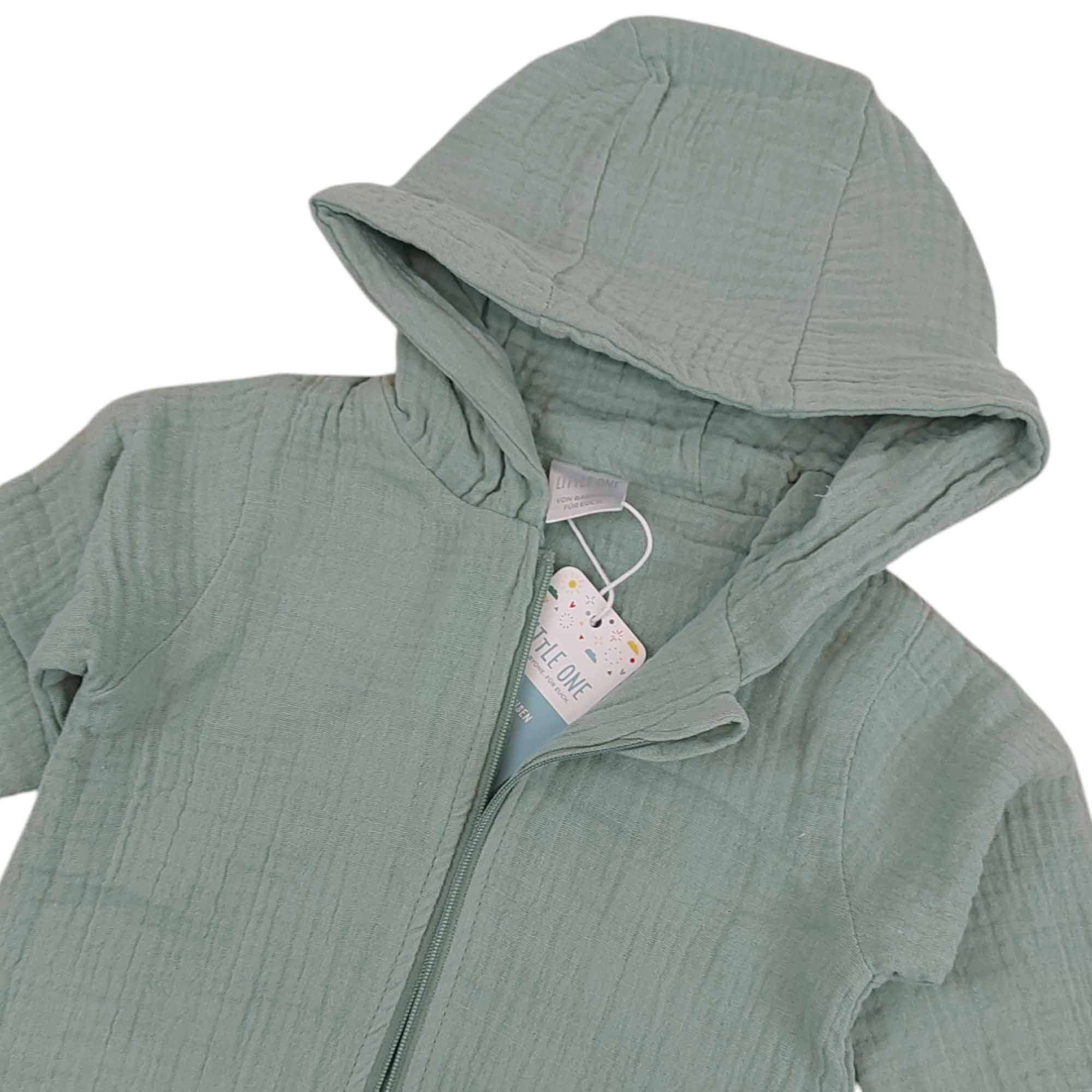 Overalls, LITTLE ONE, Grün – Besonderheit: aus 100% Baumwolle