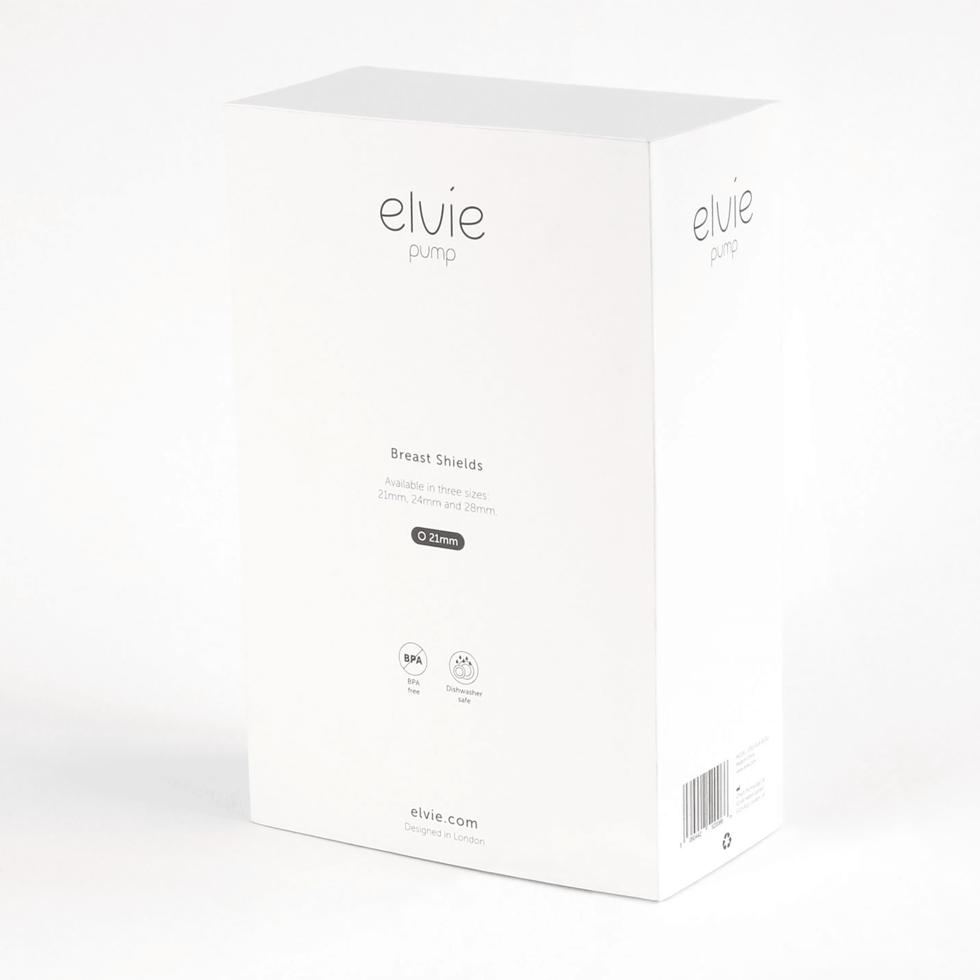 Milchpumpen, elvie, Transparent – Produktansicht