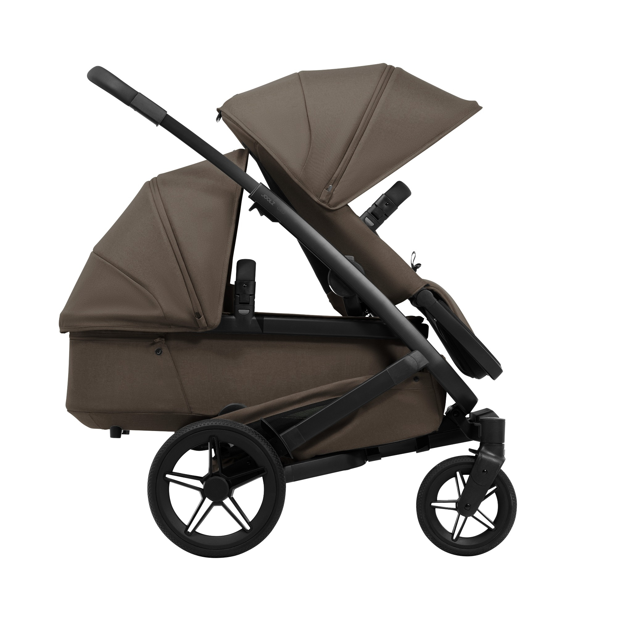 Zwillingswagen & Geschwisterwagen, JOOLZ, Braun – Produktansicht