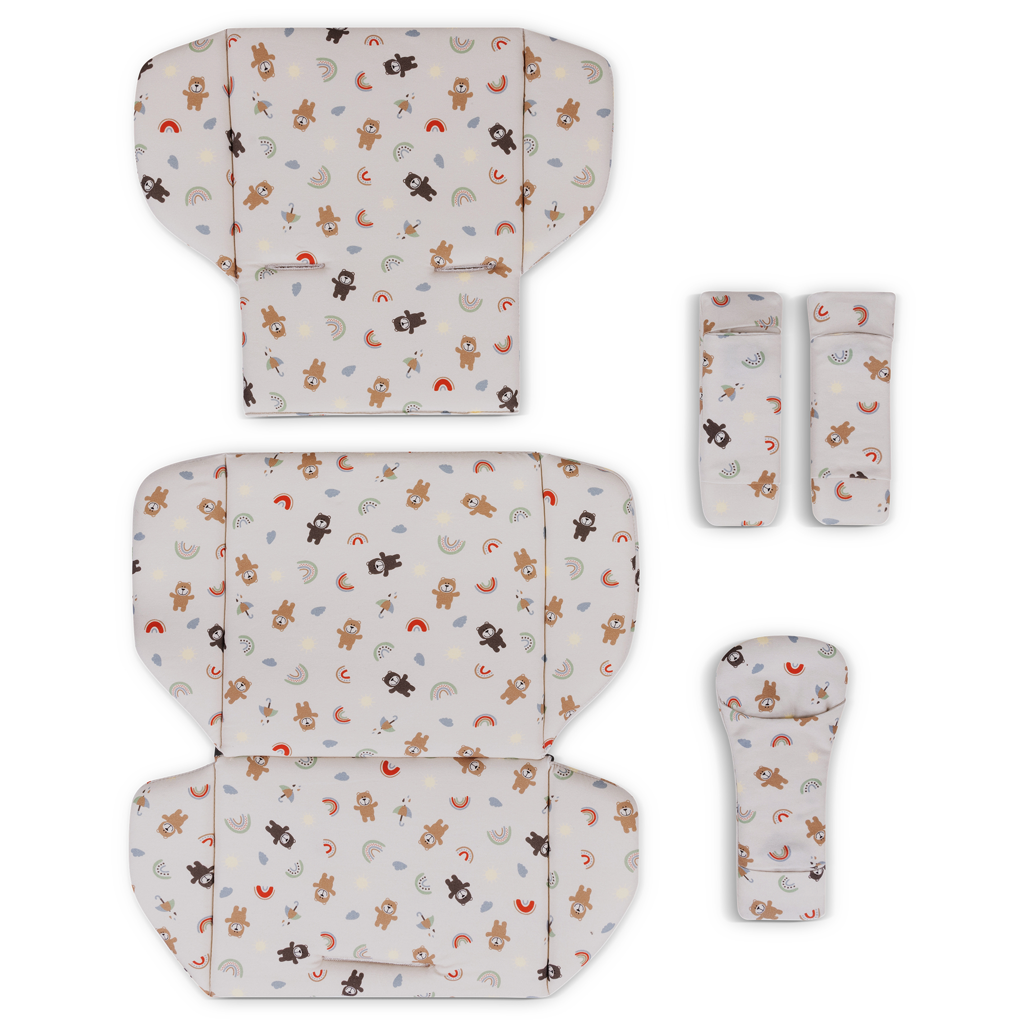 Sitzauflagen, ABC DESIGN, Beige – Produktansicht