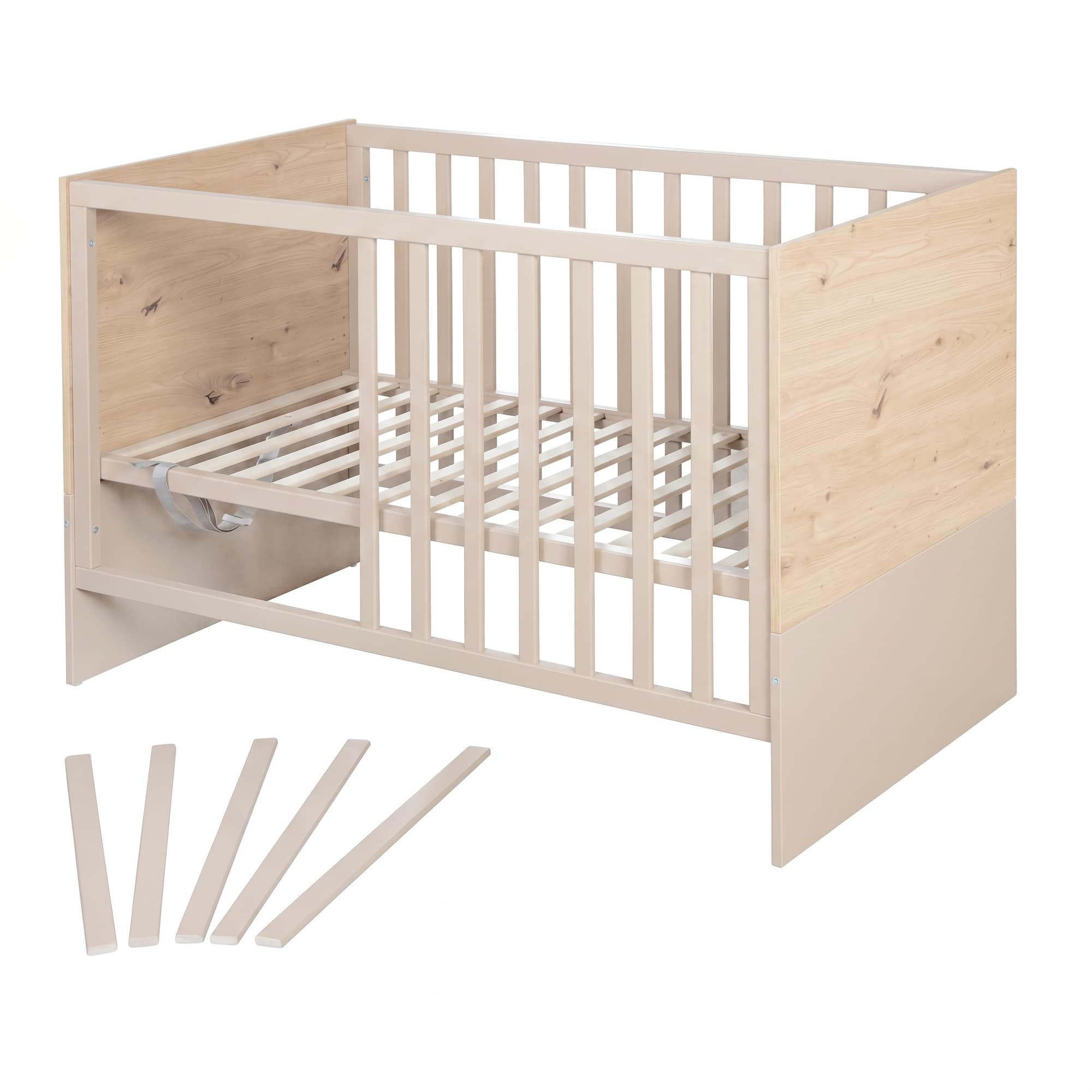 Gitterbetten, roba, Beige – Produktansicht
