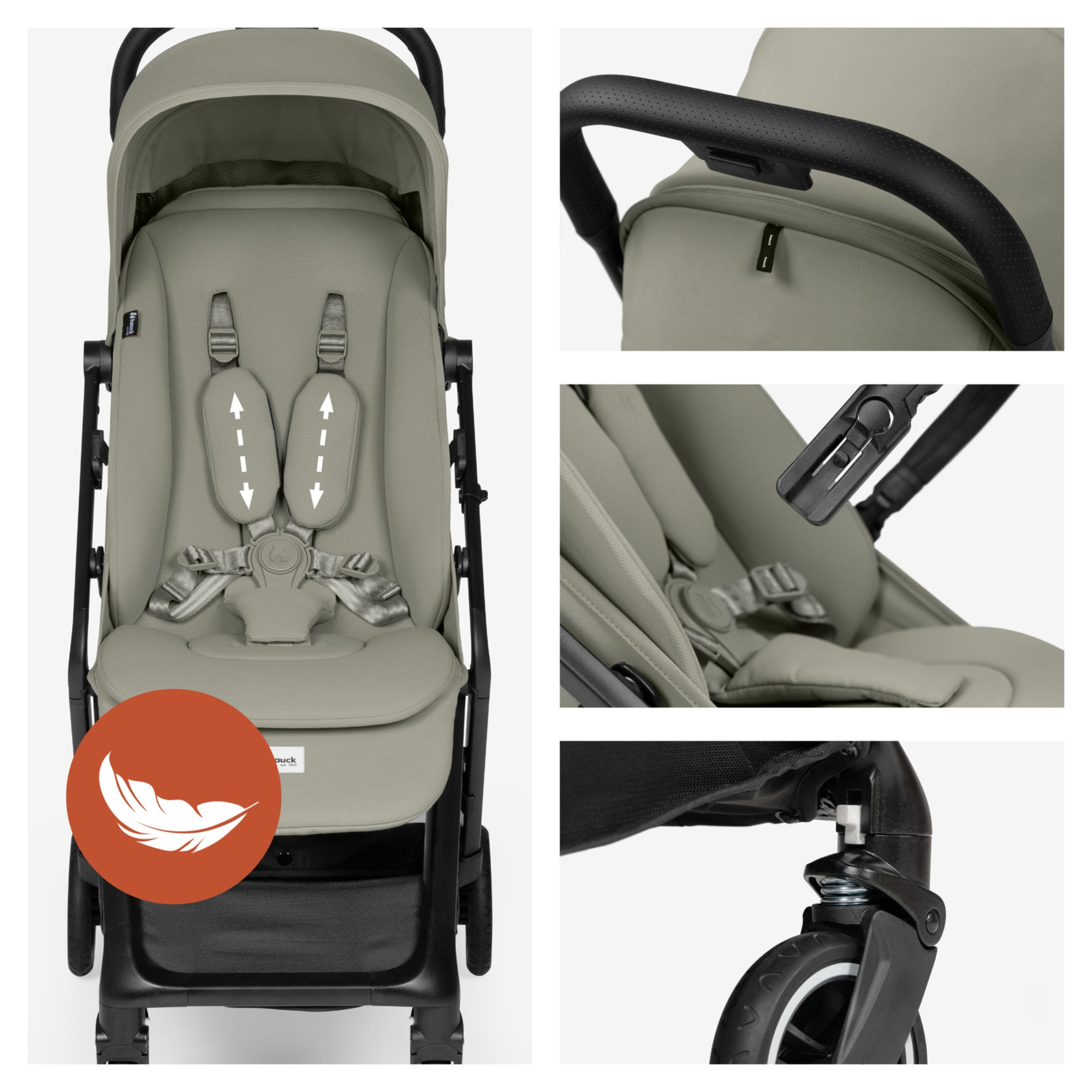 Reisebuggys, hauck, Grün – Produktansicht