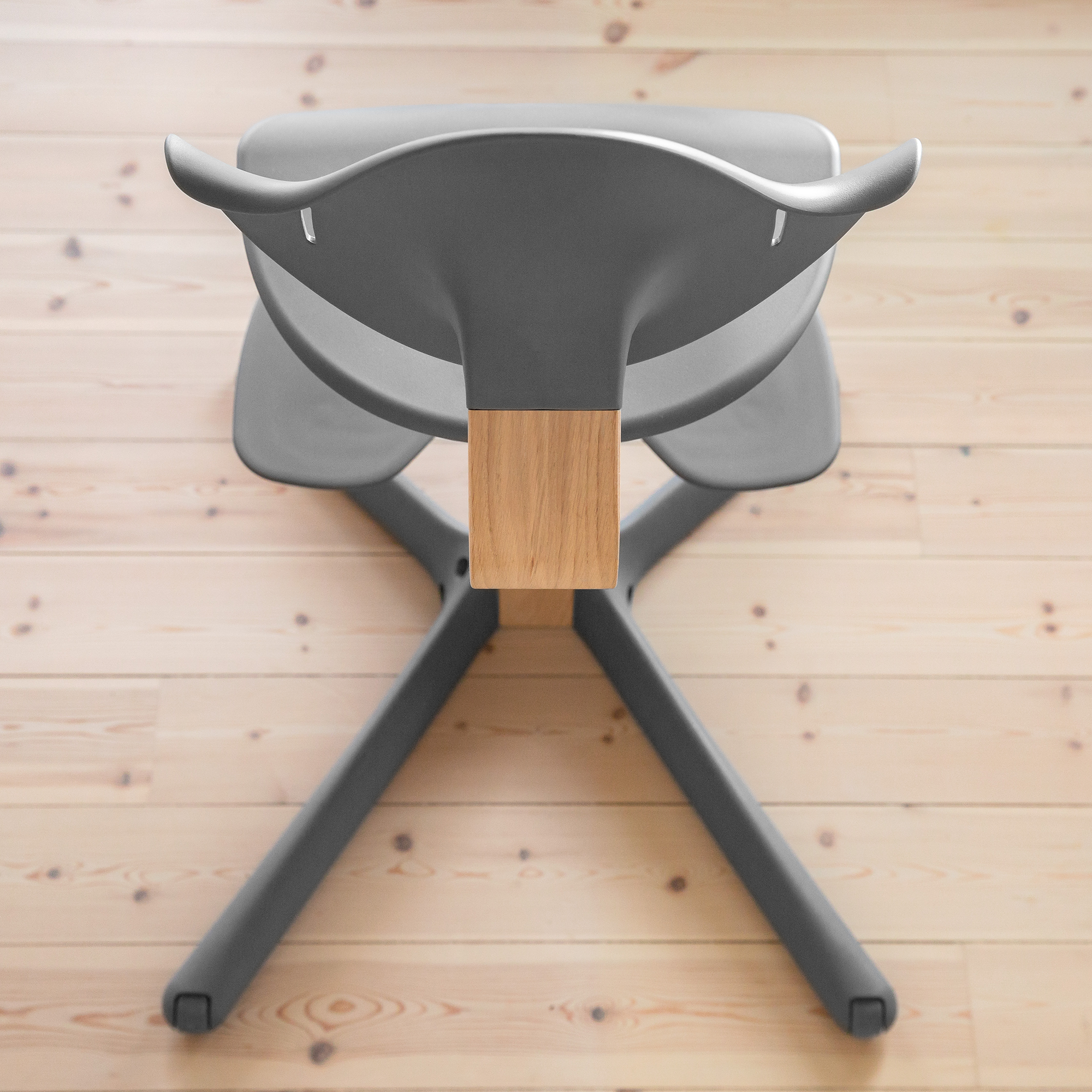 Treppenhochstühle, STOKKE, Grau – Produktansicht