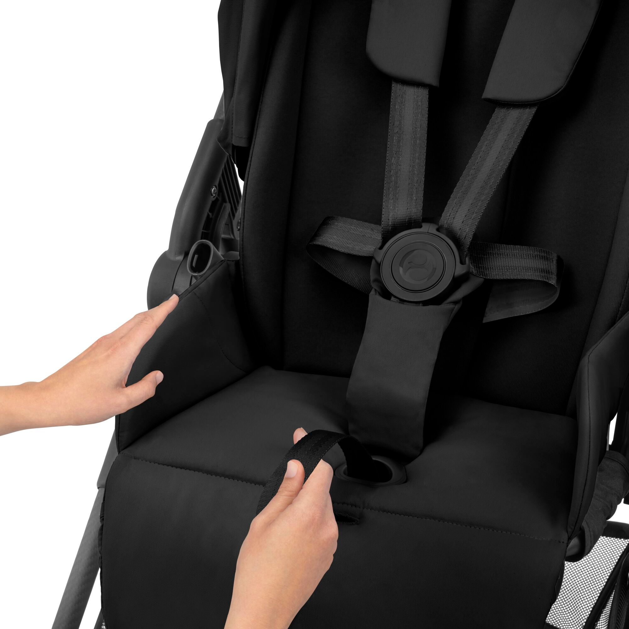 Kombi-Kinderwagen, cybex, Schwarz – Produktansicht