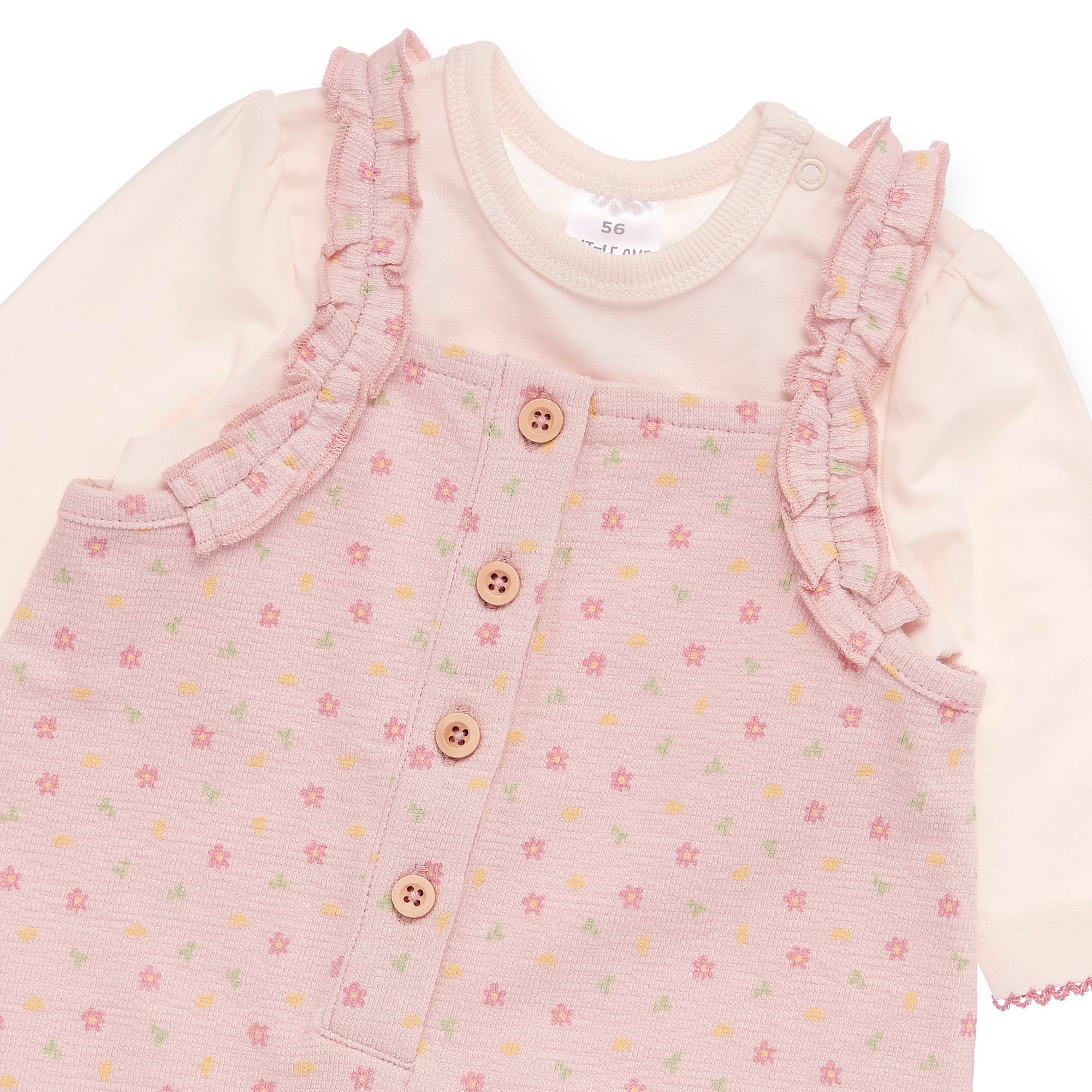 Strampler, LITTLE ONE, Pink – Produktansicht