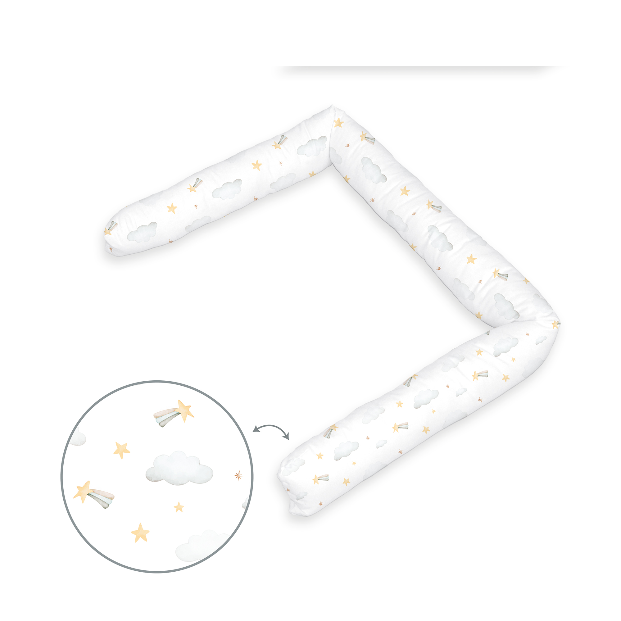 Nestchen, LITTLE ONE, Weiß – Besonderheit: 100% Baumwolle