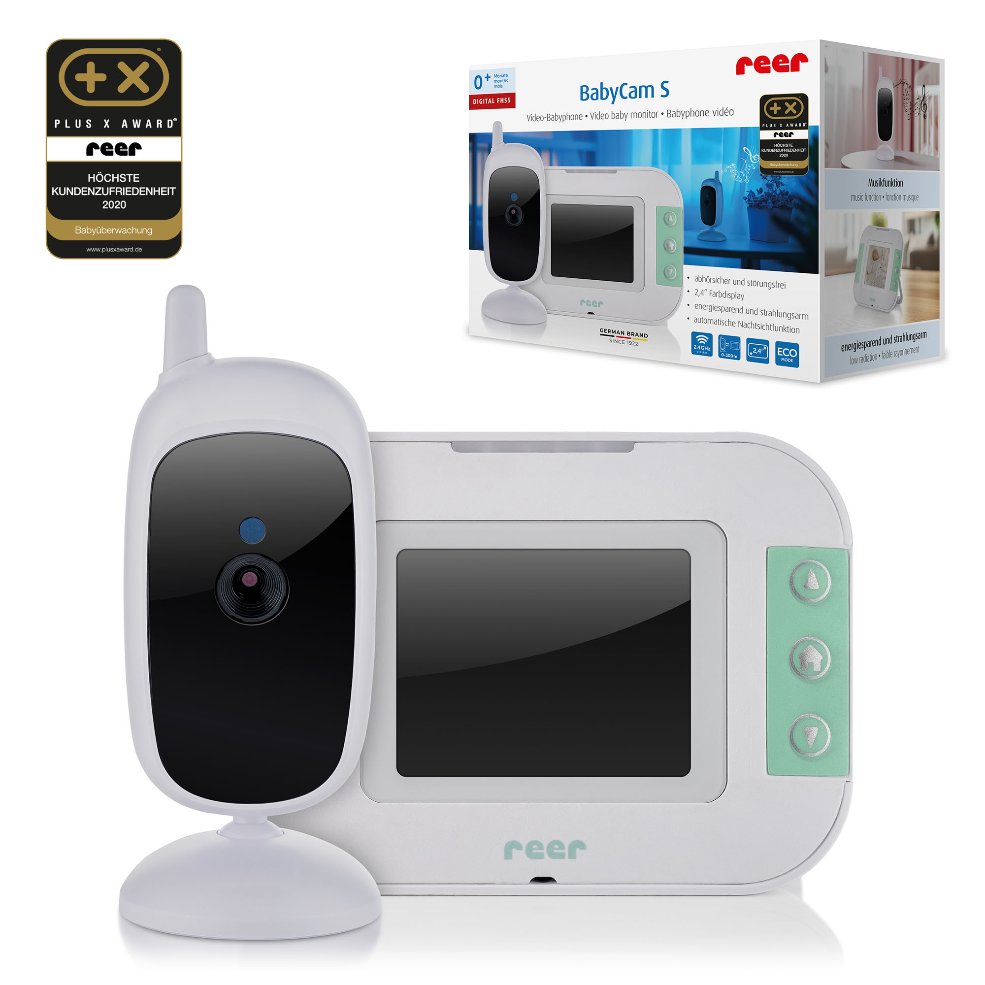 Video Babyphone, reer, Weiß – Produktansicht