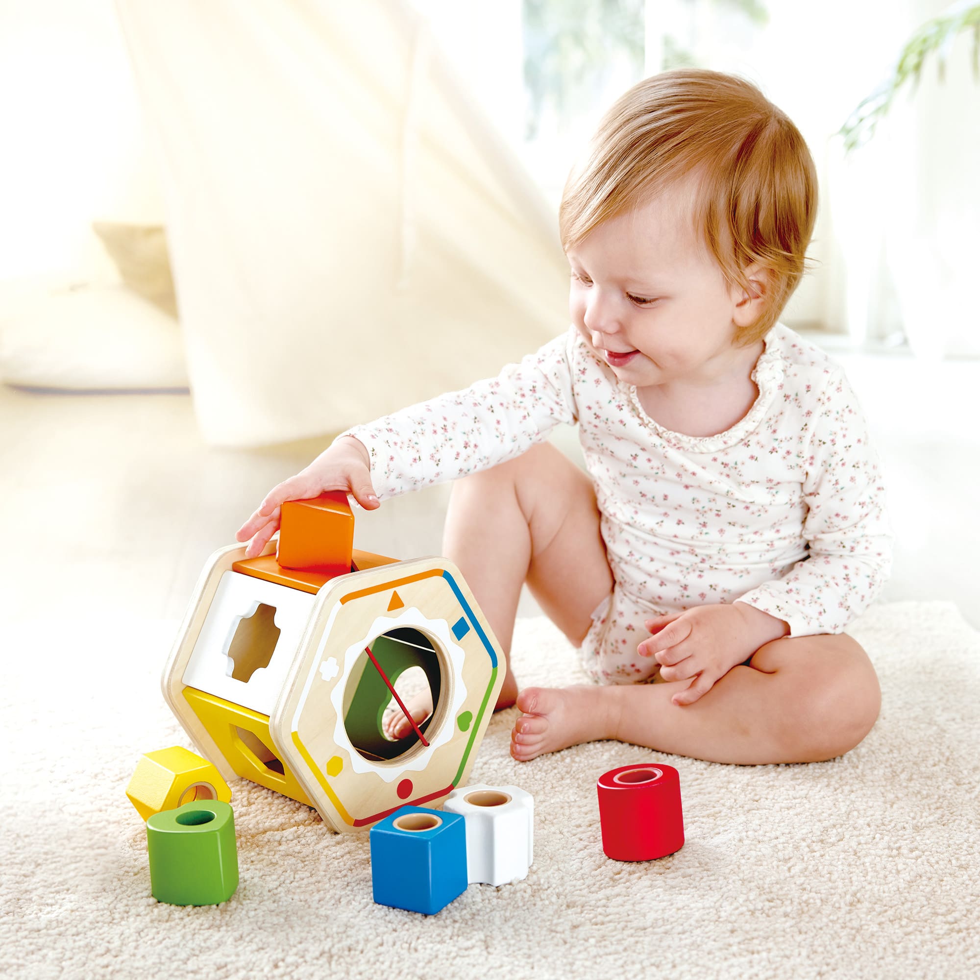 Steckspielzeug, Hape, Mehrfarbig – Produktansicht