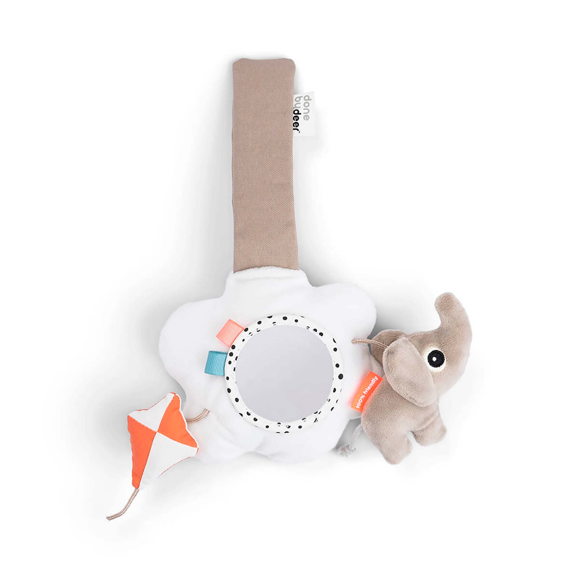 Kinderwagen Spielzeug, done by deer, Mehrfarbig – Produktansicht
