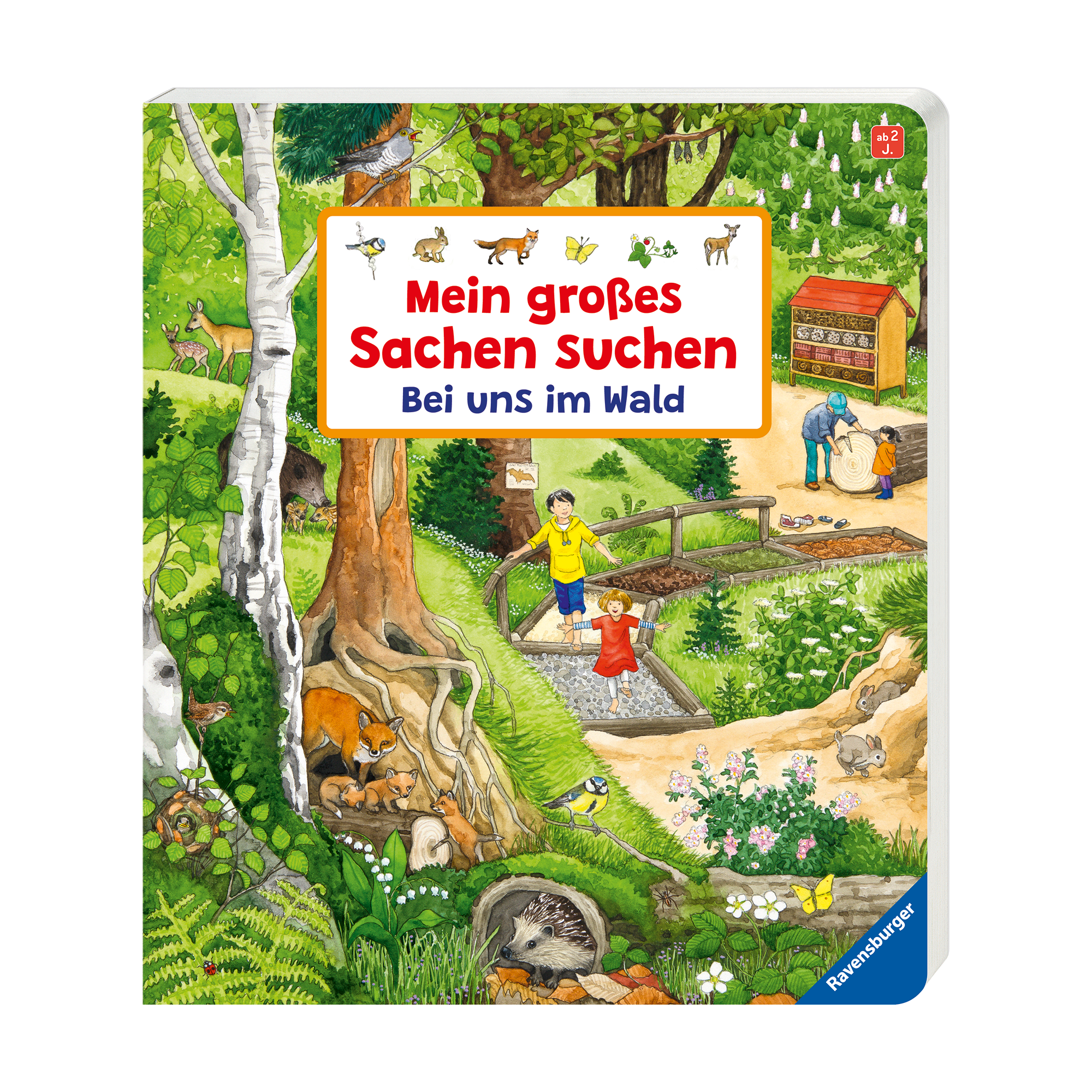 Bilderbücher, Ravensburger, Mehrfarbig – Besonderheit: große Suchbilder mit Suchvignetten