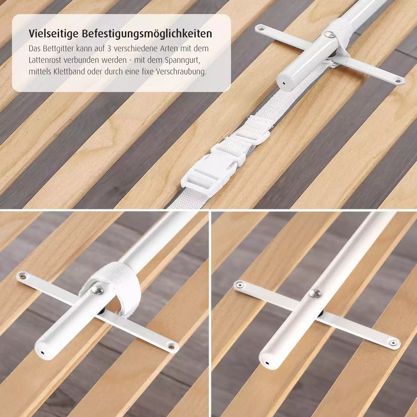 Bettgitter, reer, Orange – Produktansicht