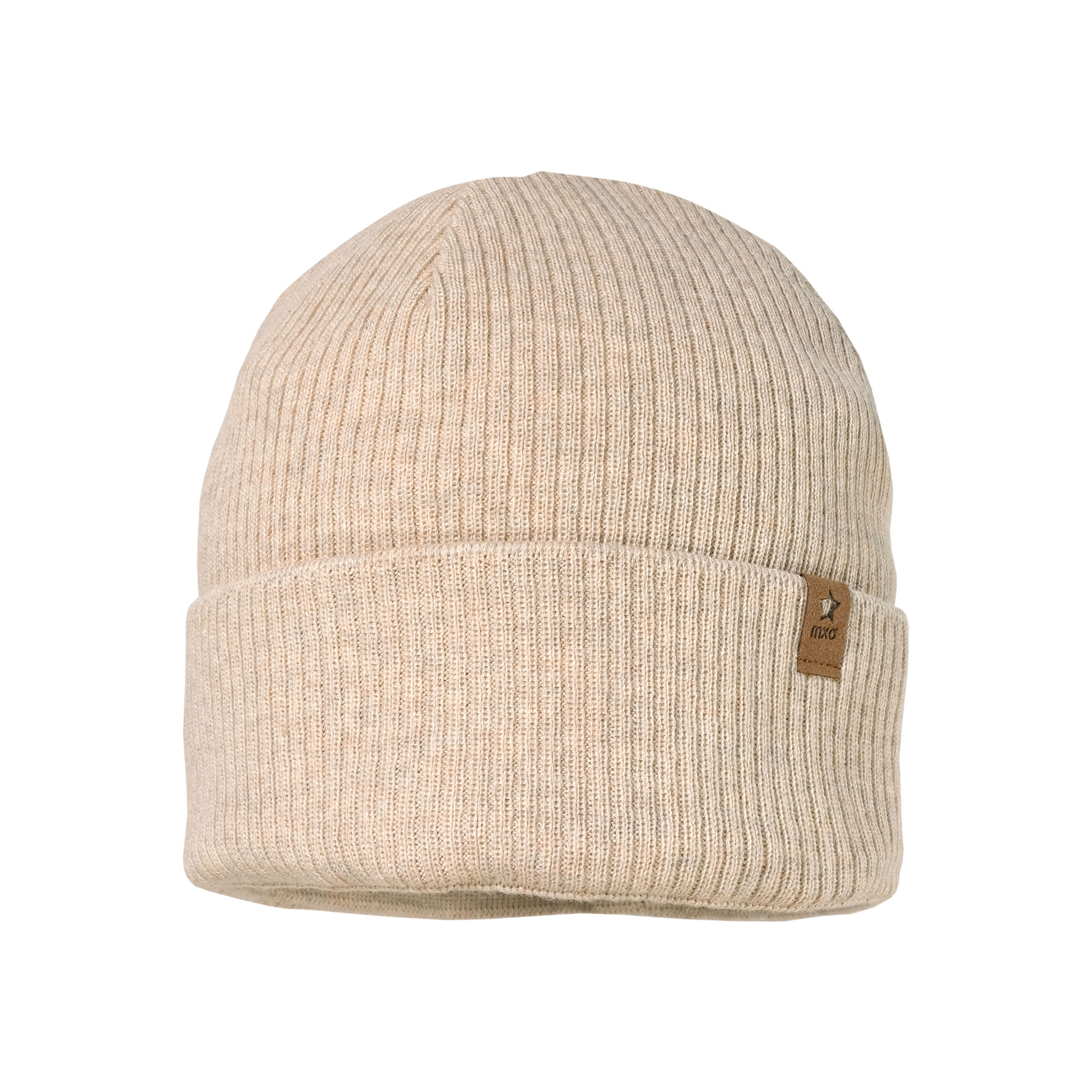 Beanie Mützen, MaxiMo, Beige – Besonderheit: aus 100% Bio-Baumwolle