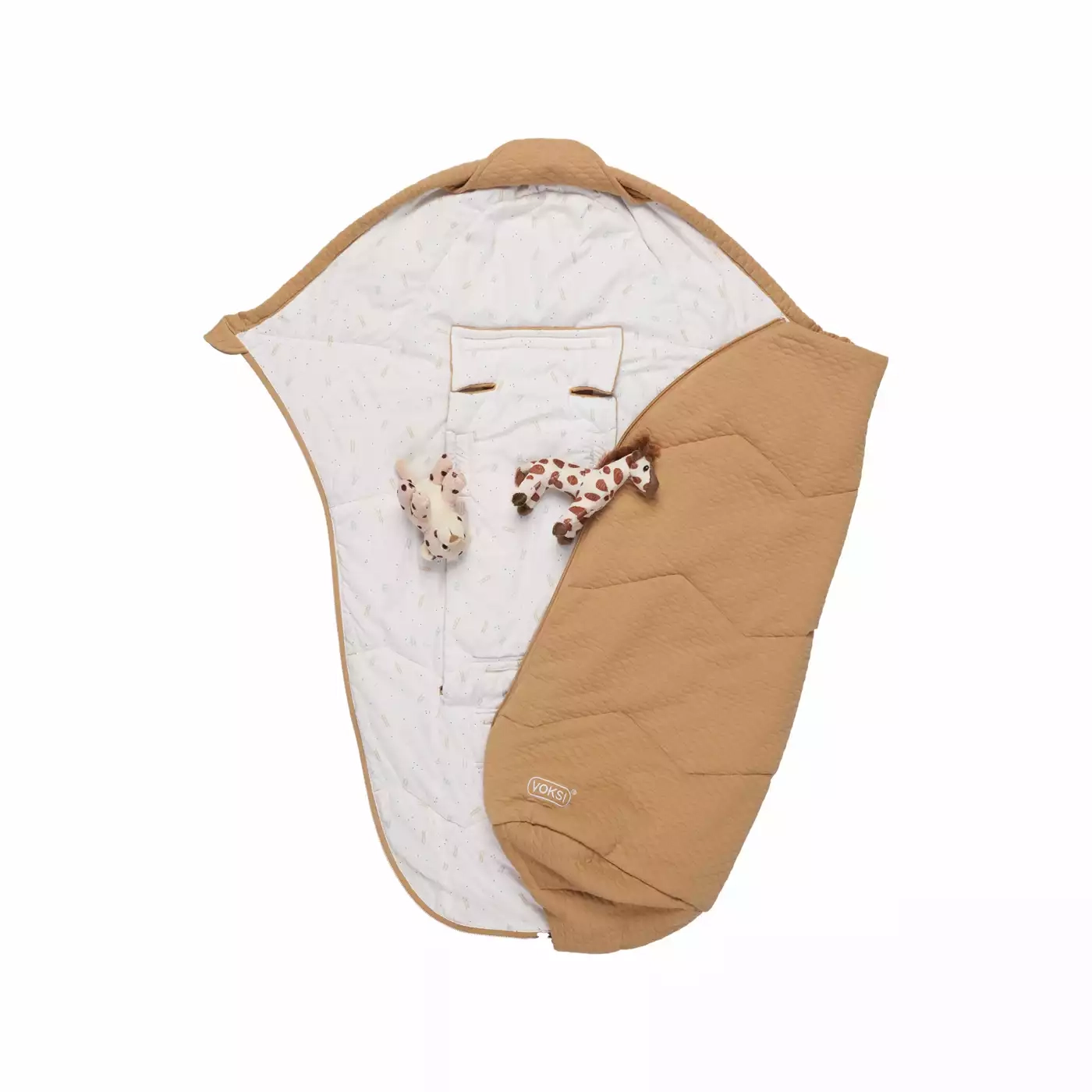 Fußsäcke & Decken, VOKSI, Beige – Produktansicht