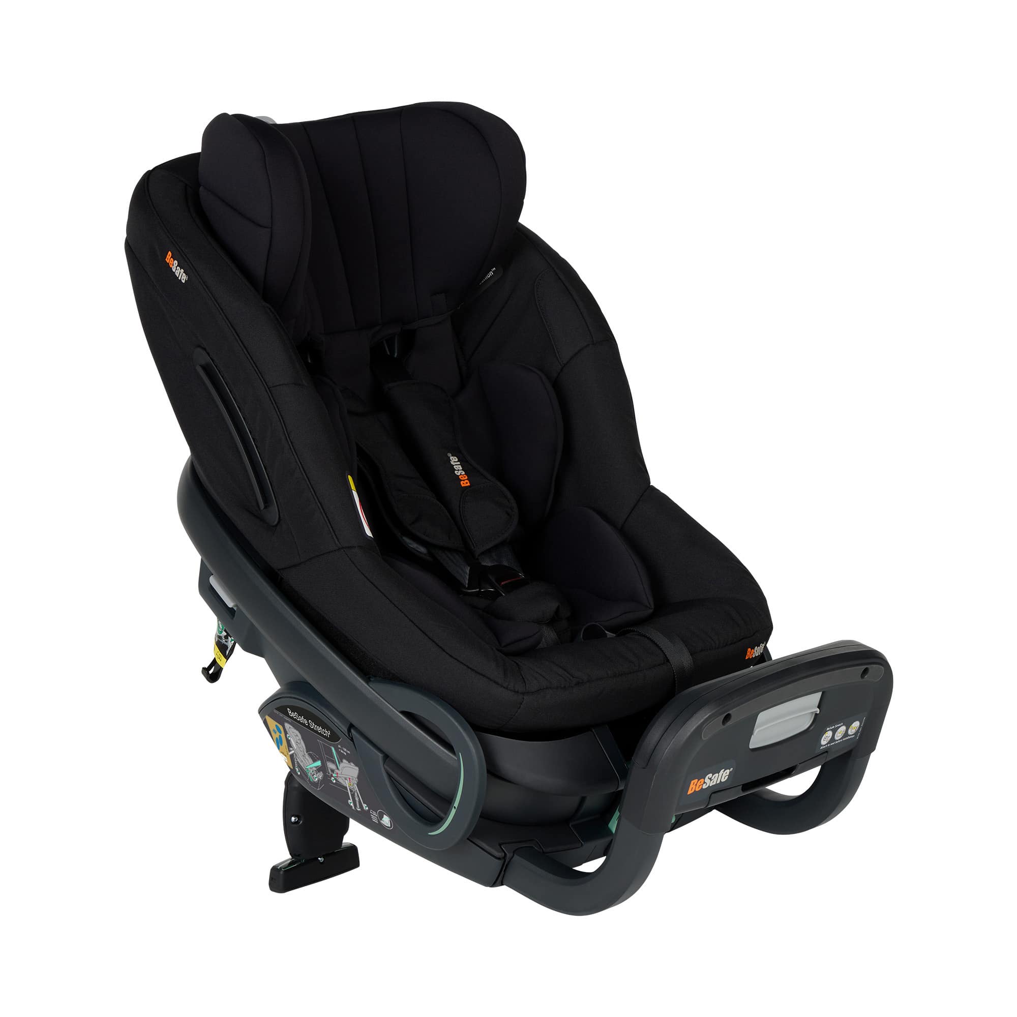Kindersitze 9-36 kg, Gruppe 1/2/3, BeSafe, Schwarz – Produktansicht