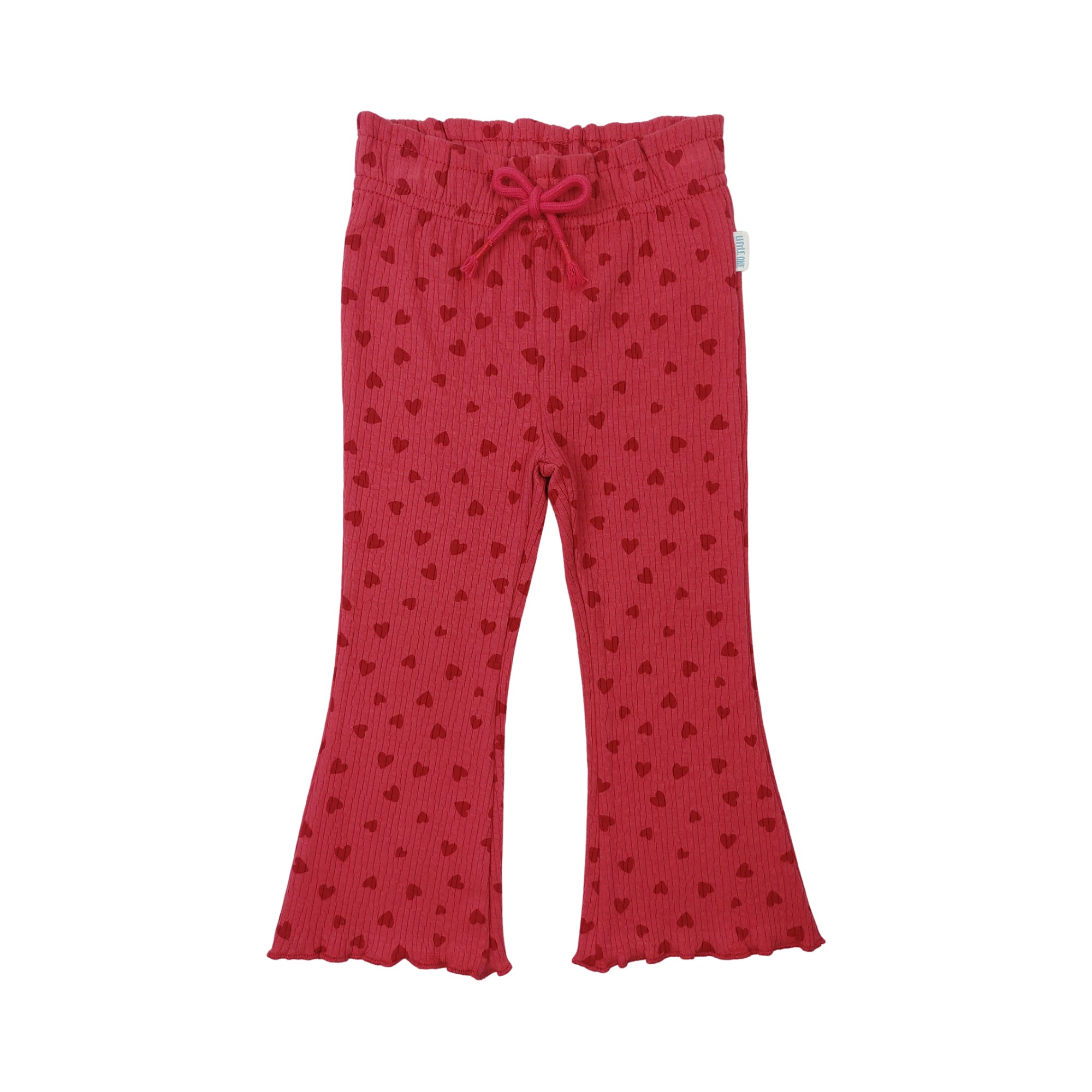 Leggings, LITTLE ONE, Rot – Besonderheit: aus 95% Baumwolle