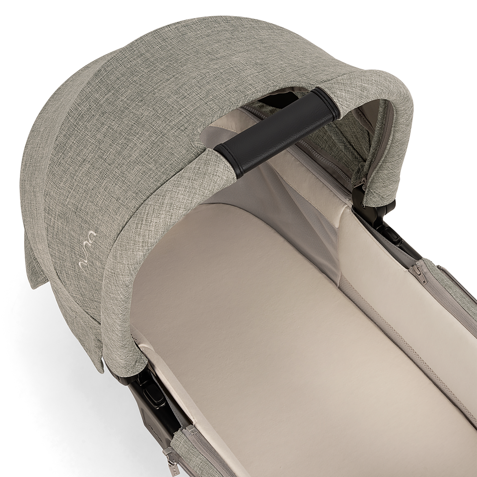 Tragewannen, nuna, Grau – Produktansicht