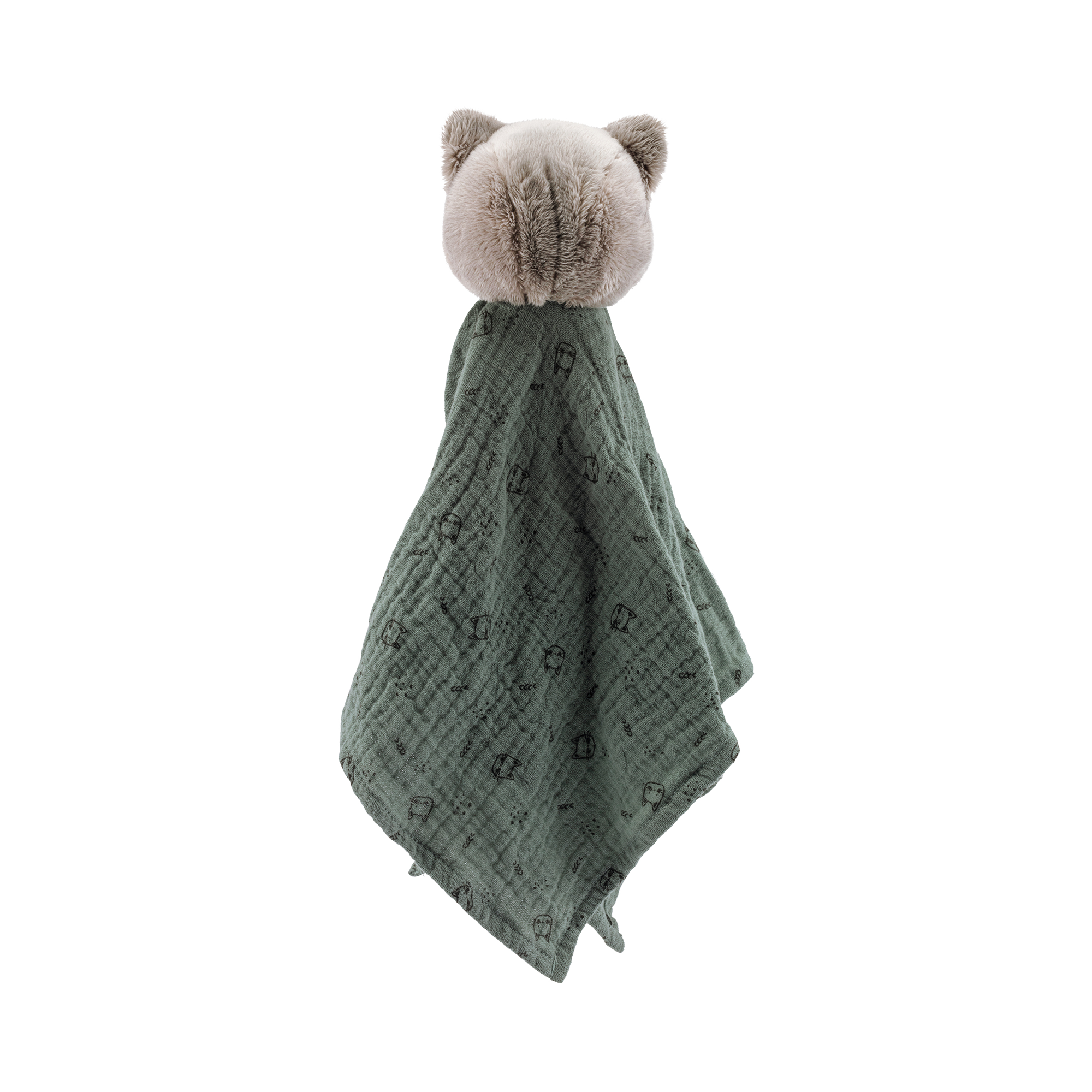 Schmusetücher, Sterntaler, Grau – Produktansicht