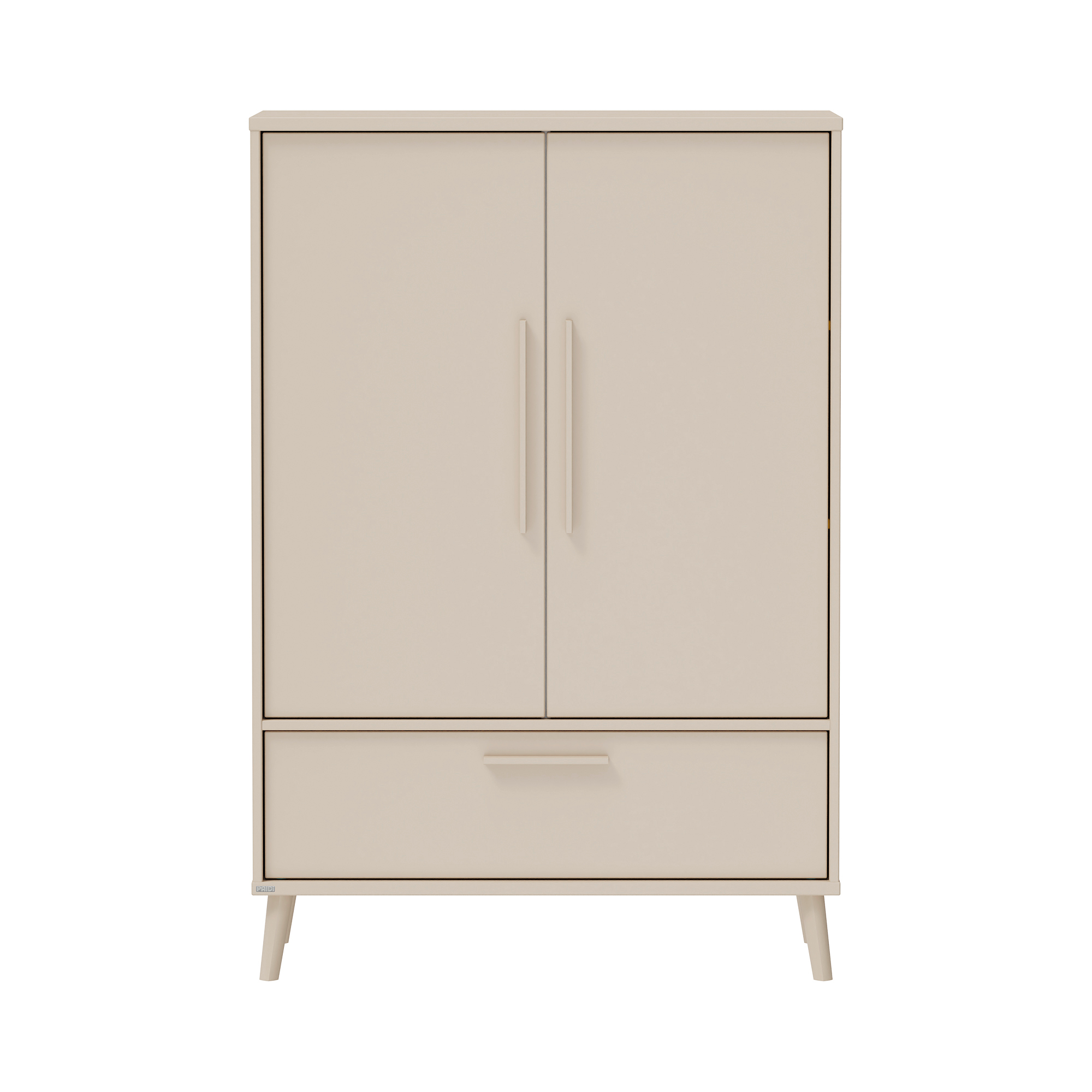 2-türige Kleiderschränke, PAIDI, Beige – Produktansicht