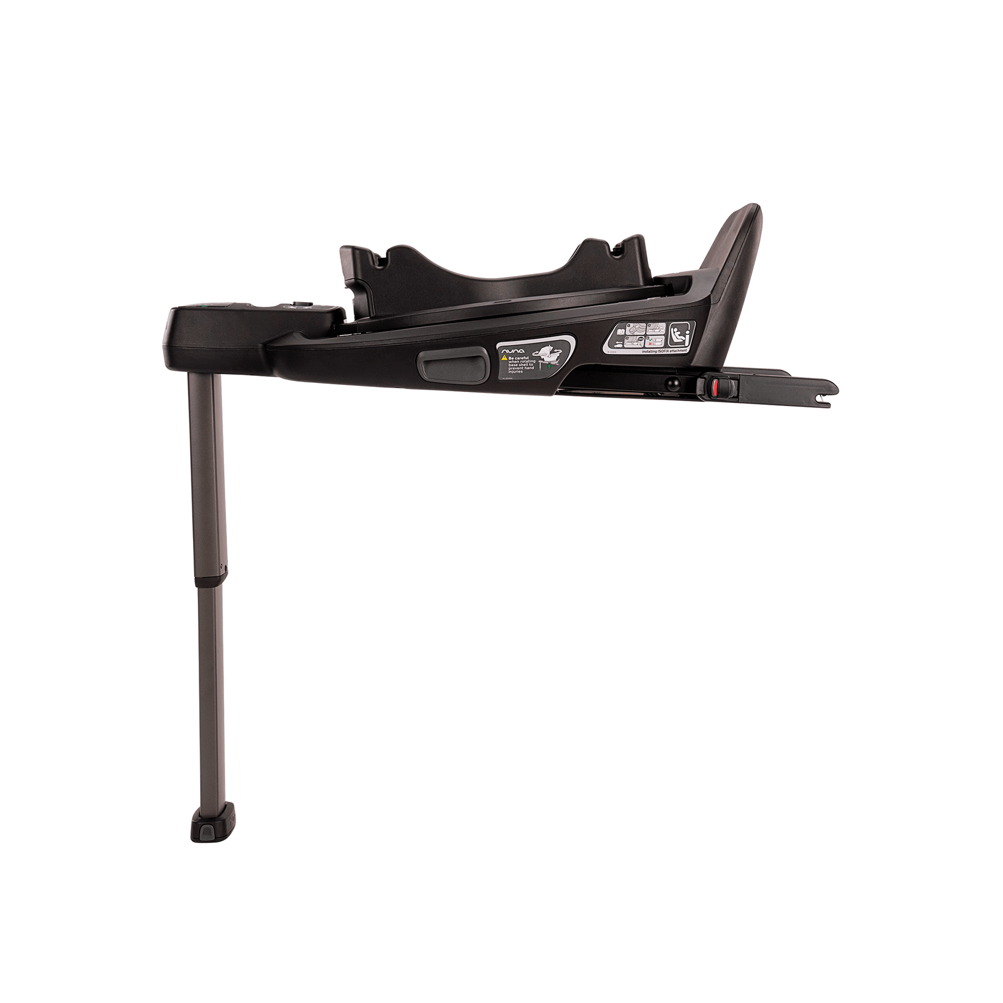 Isofix Stationen, nuna, Schwarz – Produktansicht