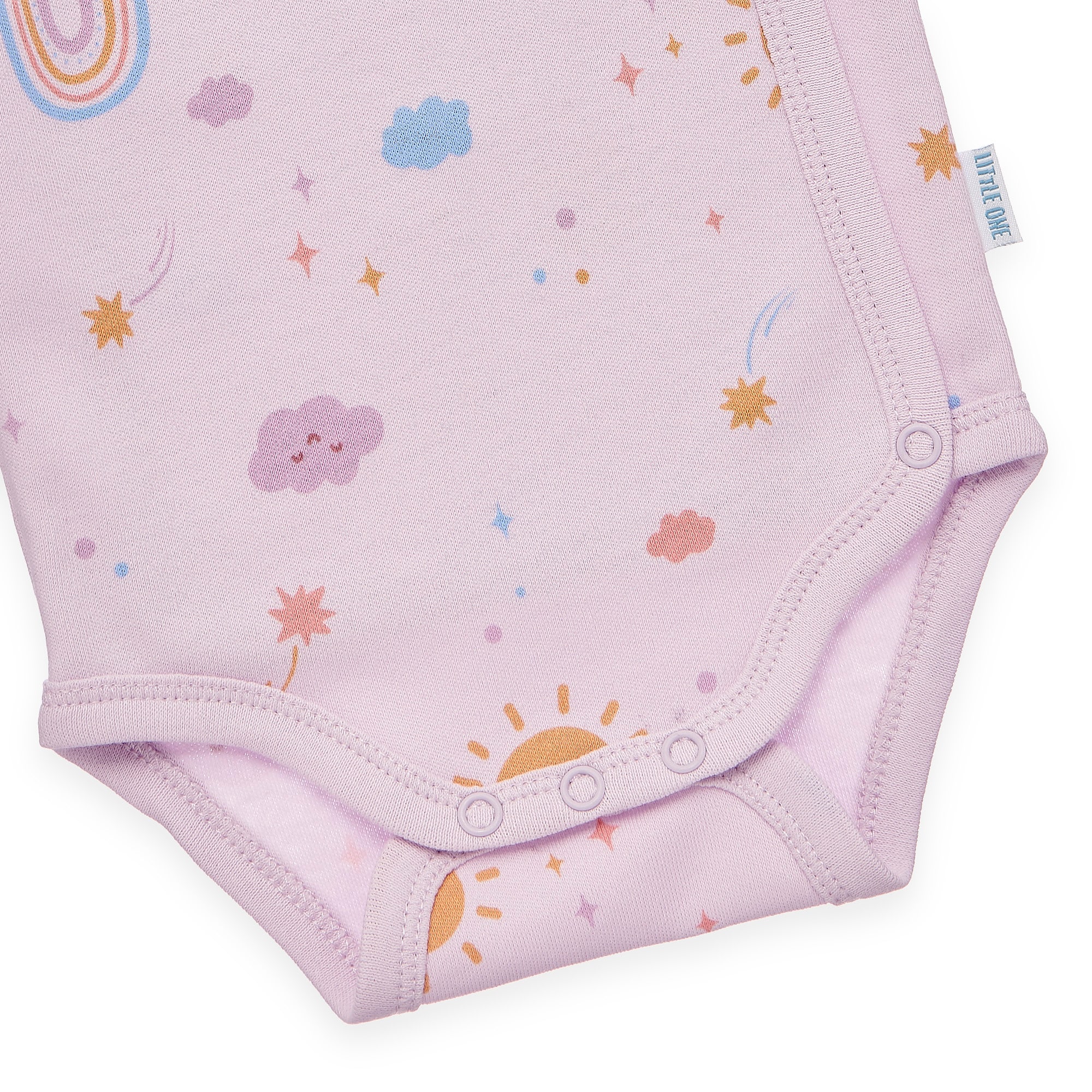 Wickelbodys, LITTLE ONE, Lila – Produktansicht