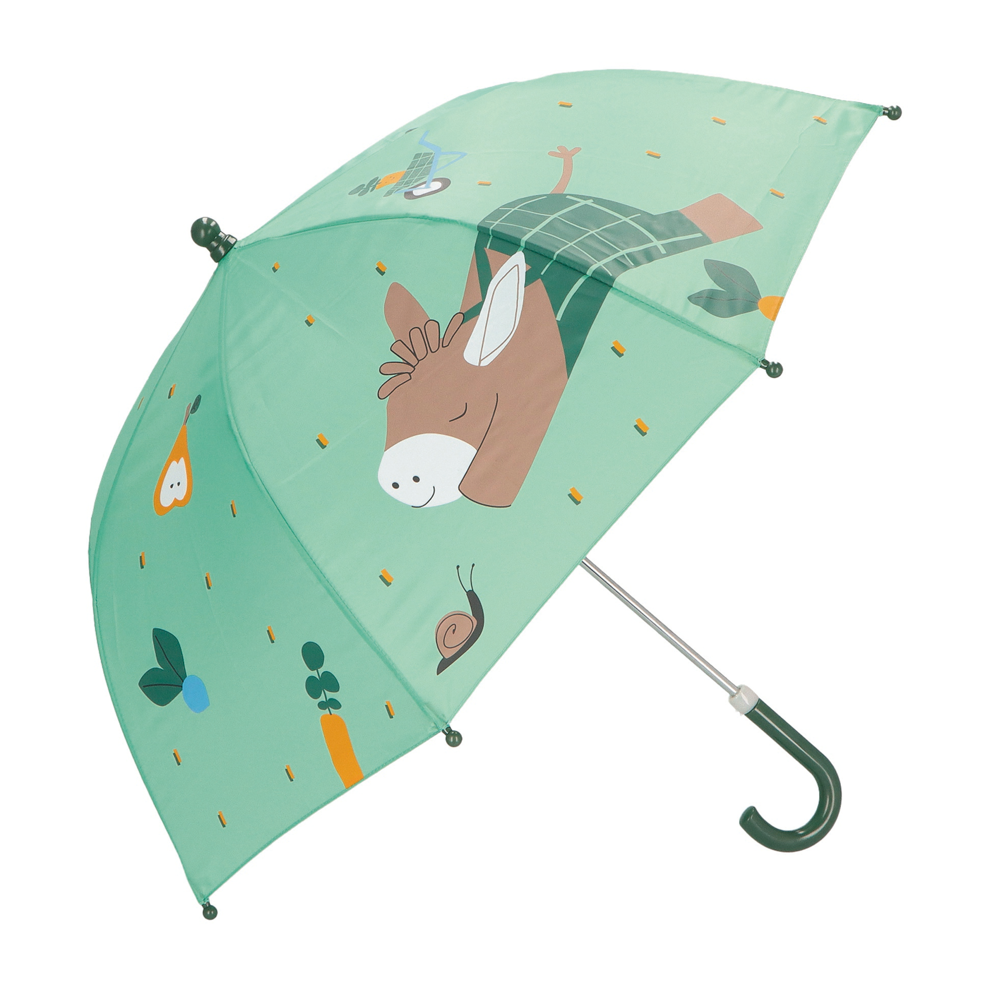 Kinderregenschirme, Sterntaler, Weiß – Besonderheit: schützt dein Kind bei schlechtem Wetter