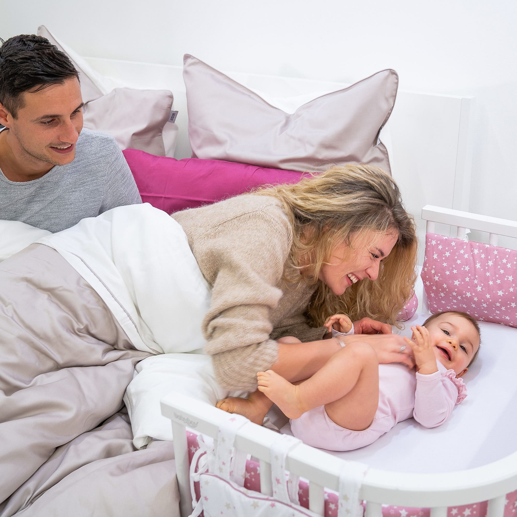 Matratzen, babybay, Weiß – Besonderheit: passend für Modell babybay Maxi, Boxspring, Comfort Plus