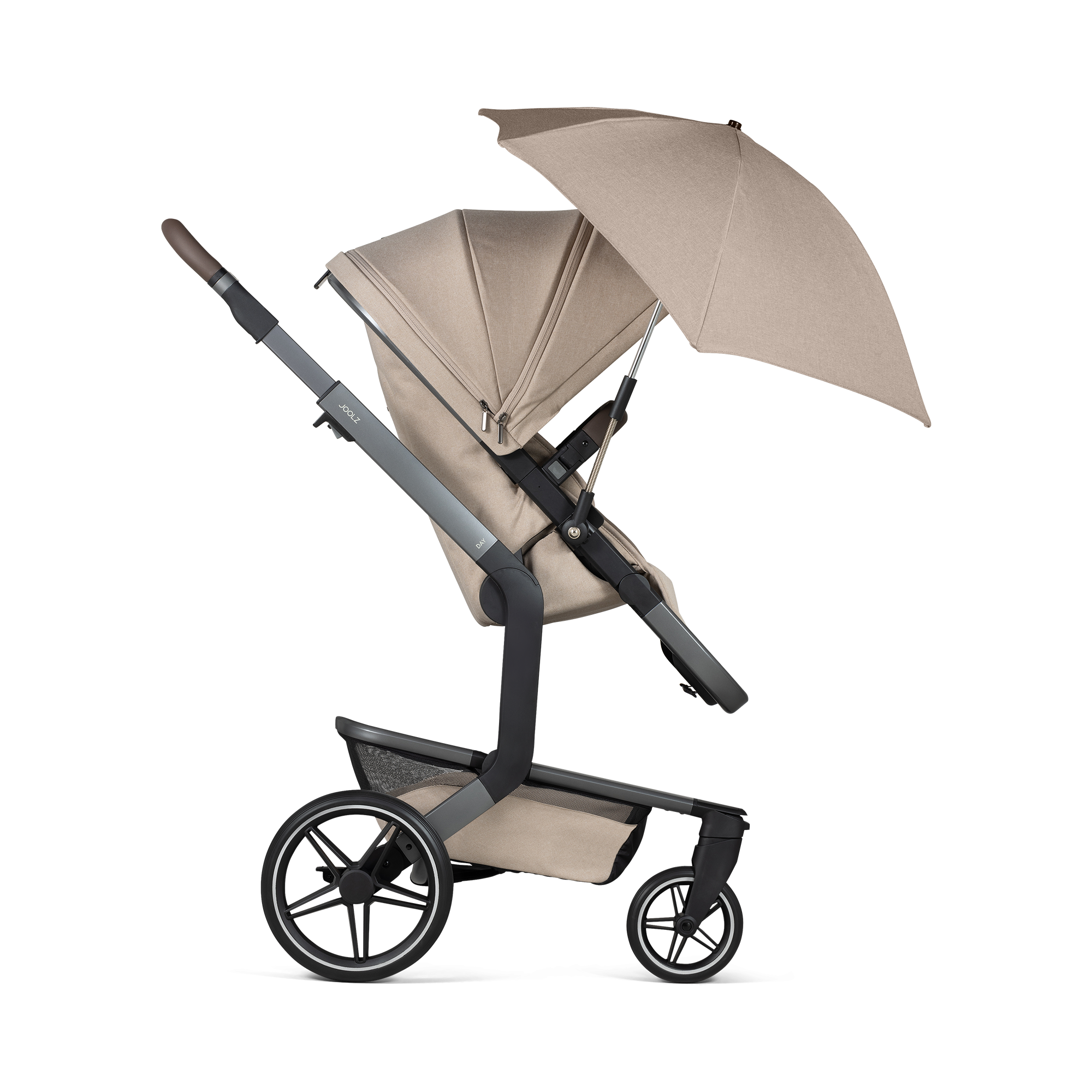 Sonnen- & Insektenschutz Kinderwagen, JOOLZ, Beige – Produktansicht