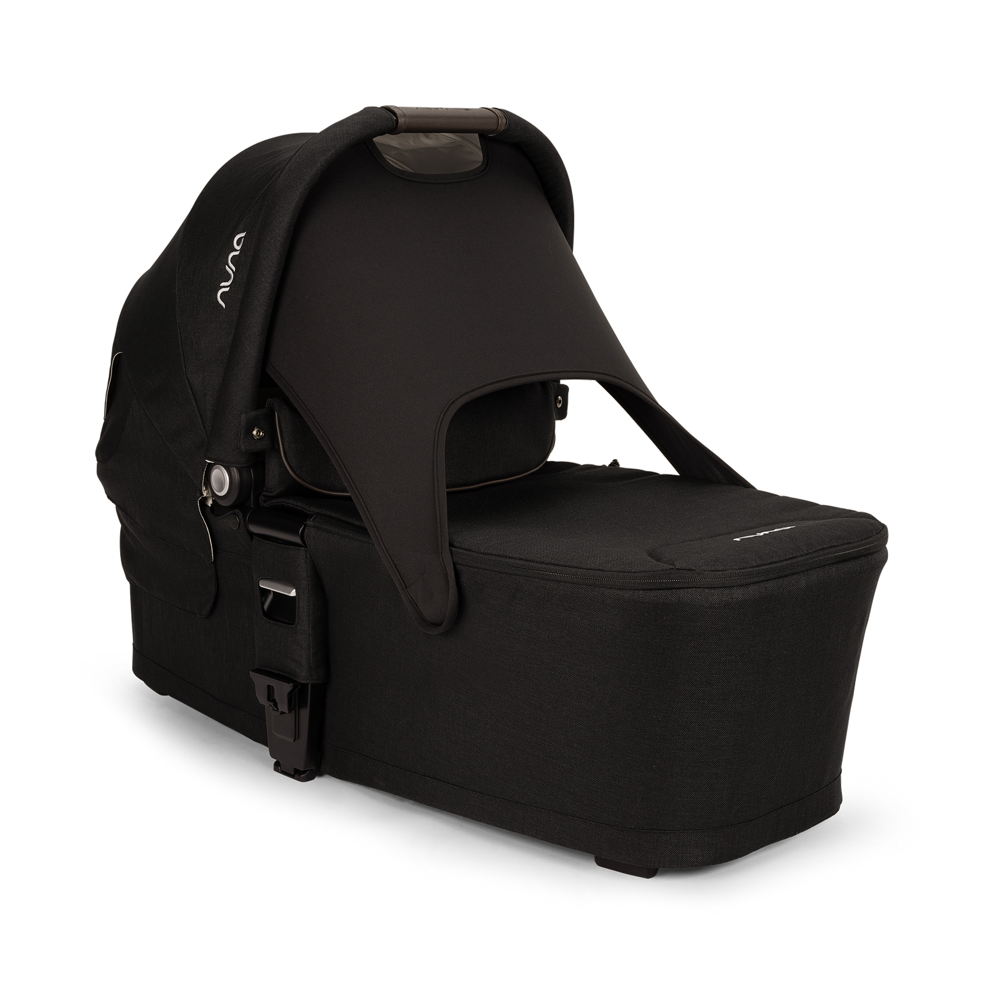 Kombi-Kinderwagen, nuna, Schwarz – Produktansicht