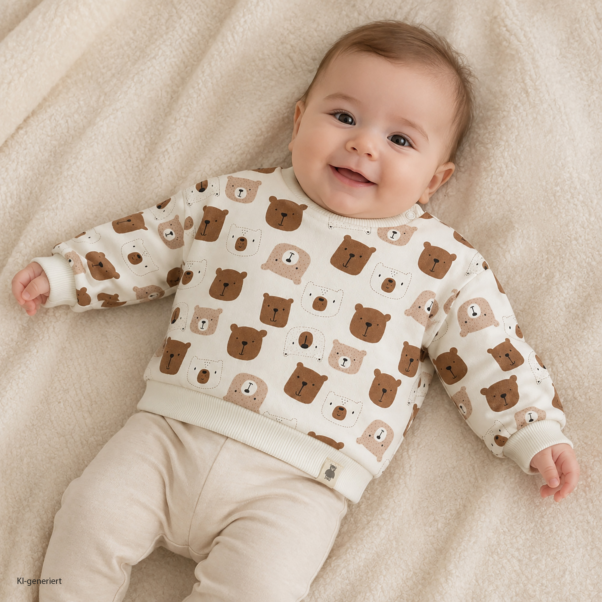 Pullover & Sweatshirts, LITTLE, Weiß – Produktansicht