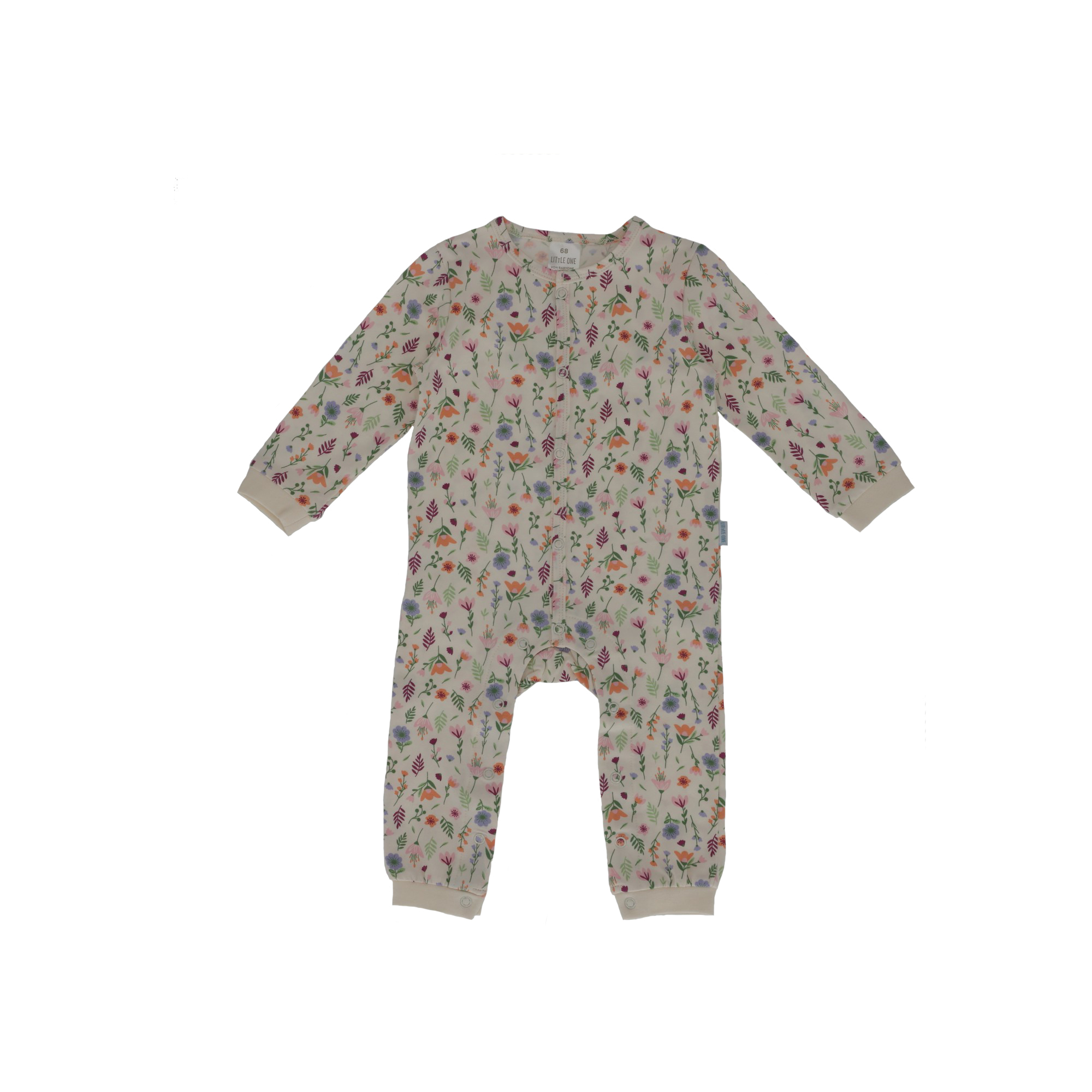 Strampler, LITTLE ONE, Weiß – Besonderheit: aus 95% Baumwolle