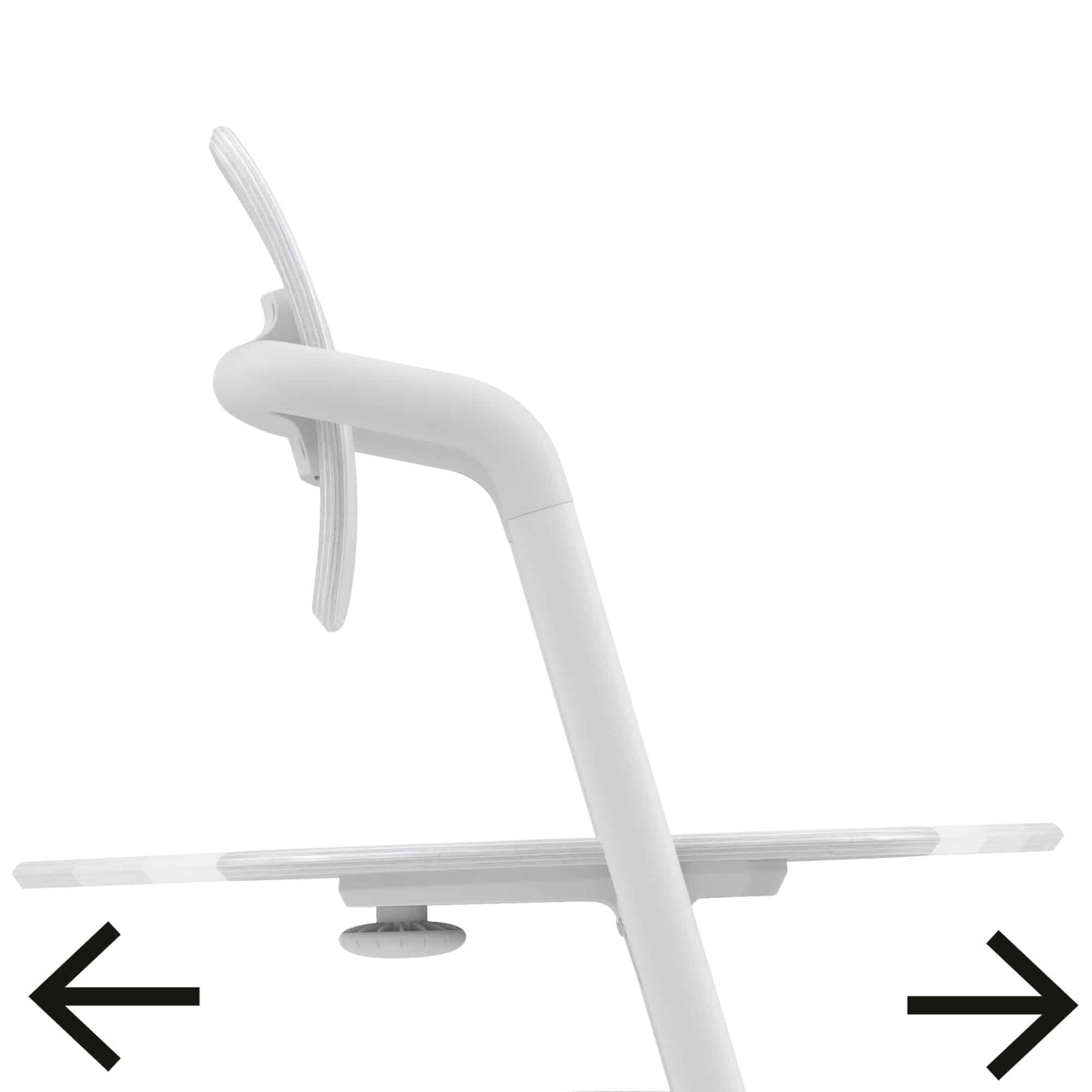 Treppenhochstühle, cybex, Weiß – Produktansicht