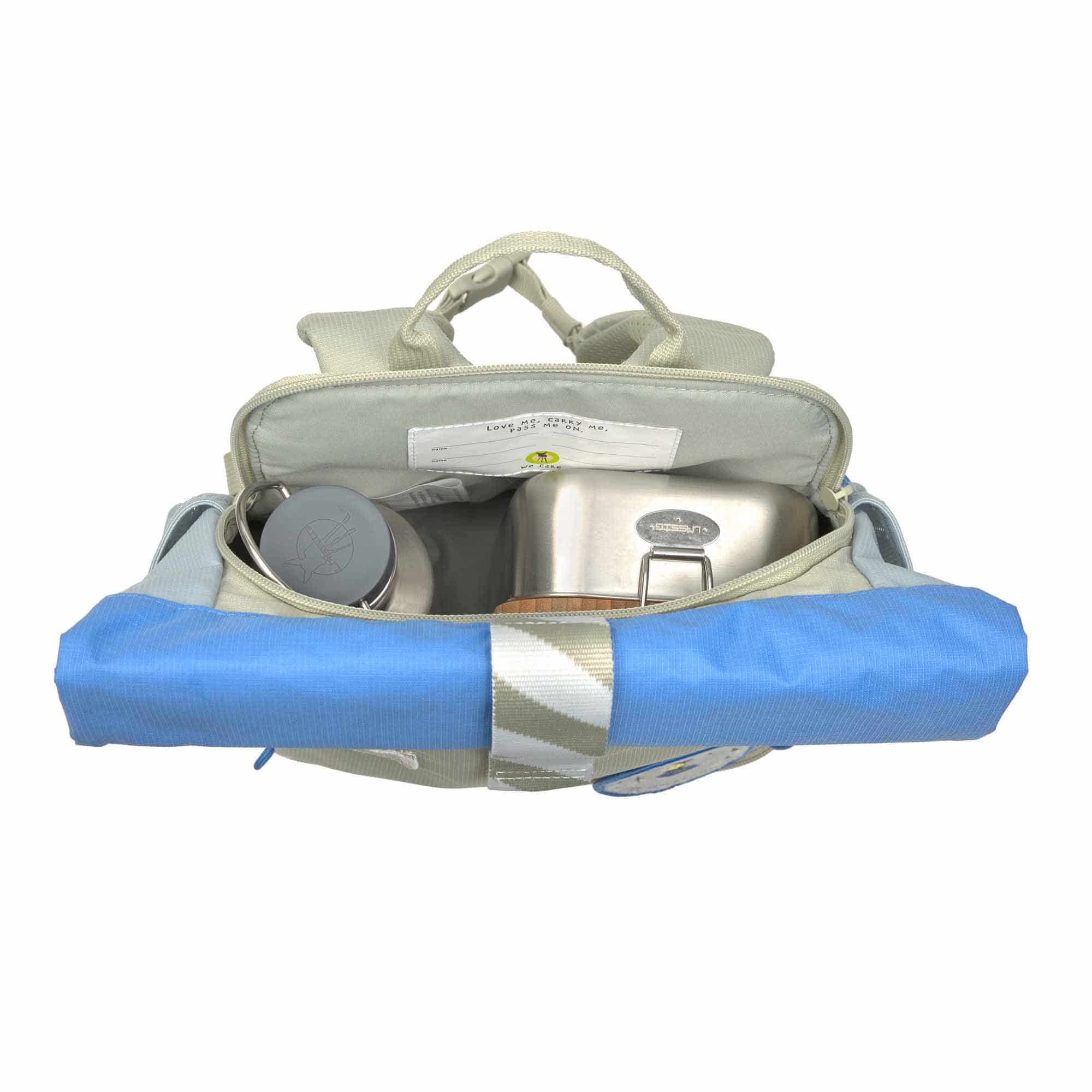 Kinderrucksäcke, LÄSSIG, Blau – Produktansicht