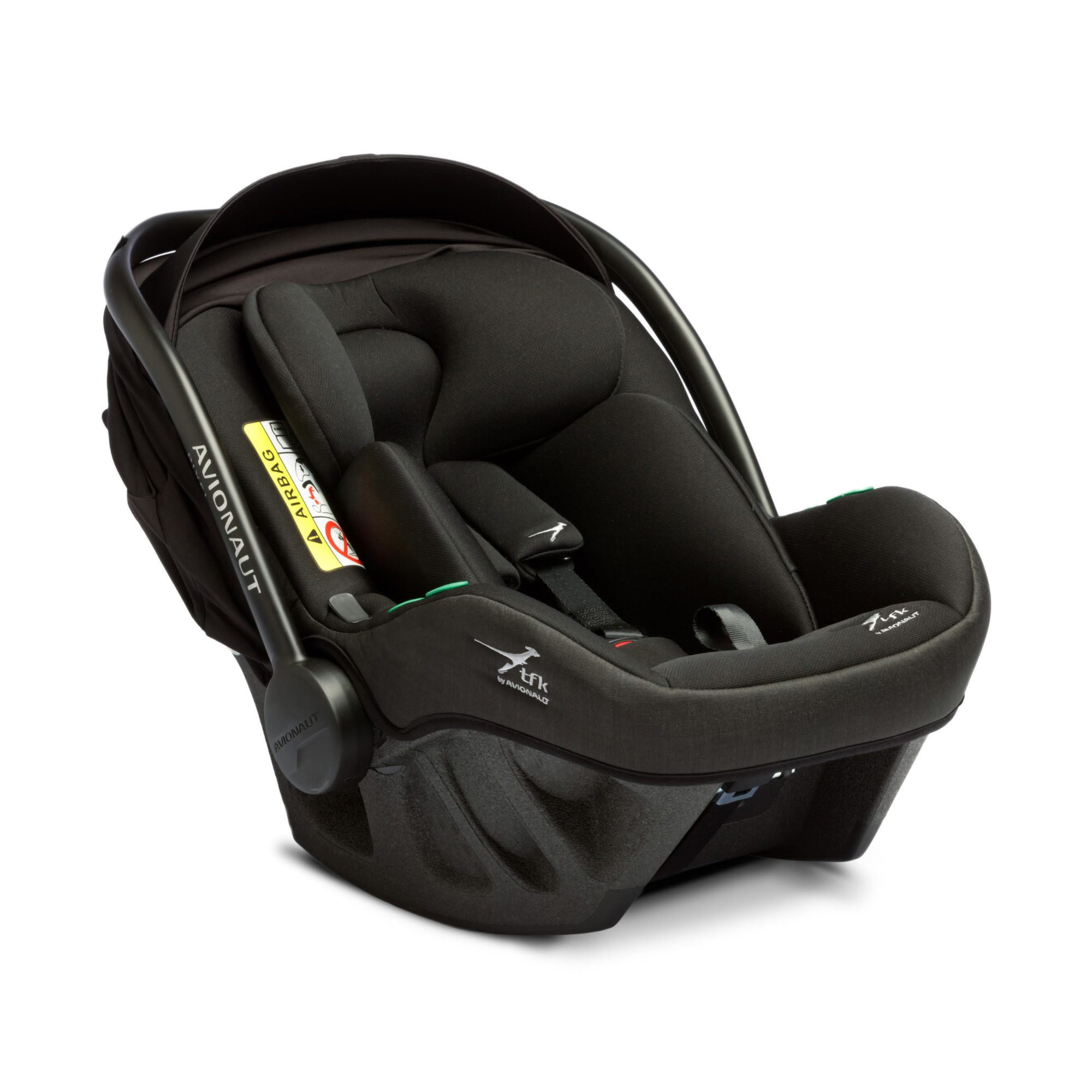 Babyschalen 0-13 kg, Gruppe 0+, tfk, Schwarz – Produktansicht