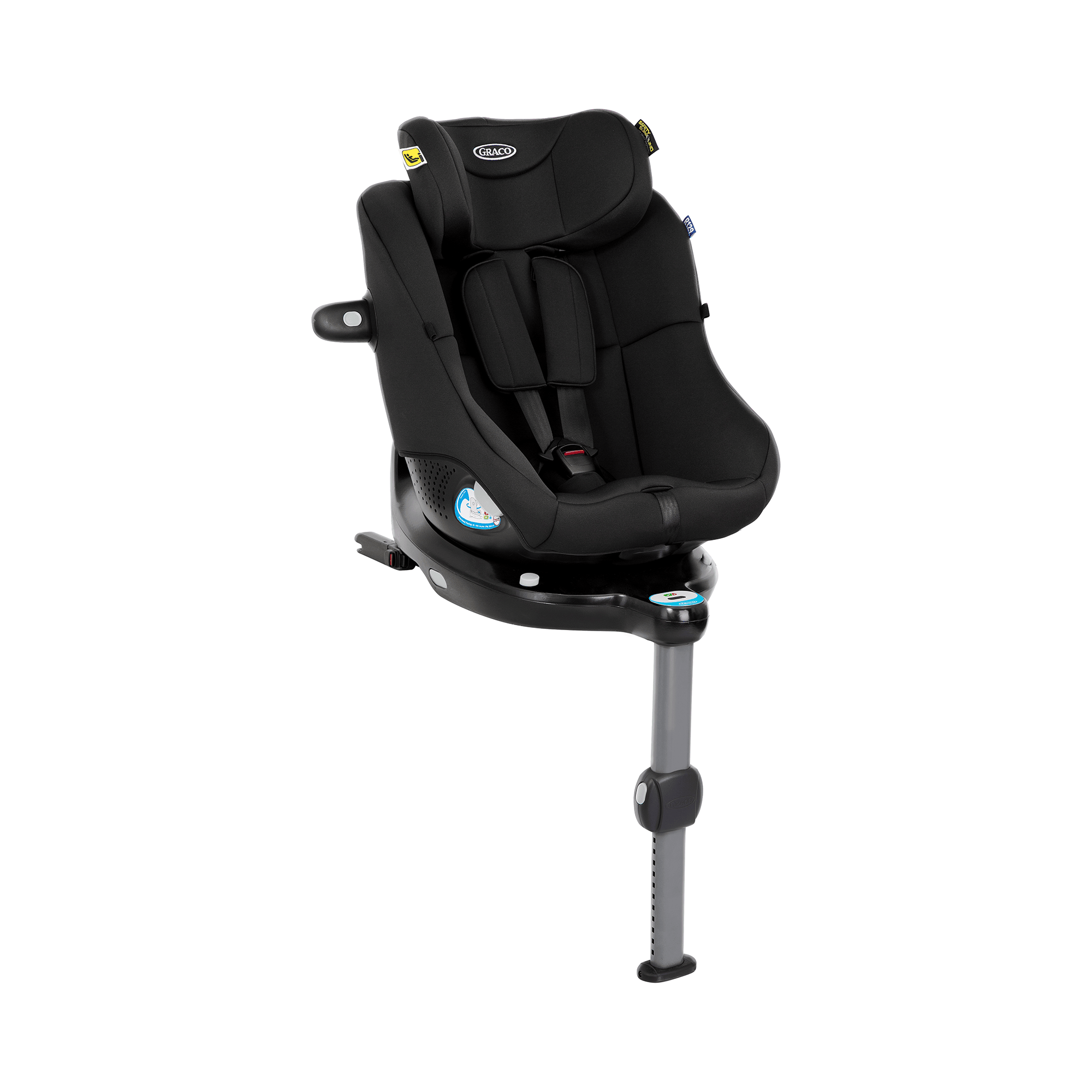 Reboarder 0-18 kg, Gruppe 0+/1, GRACO, Schwarz – Produktansicht
