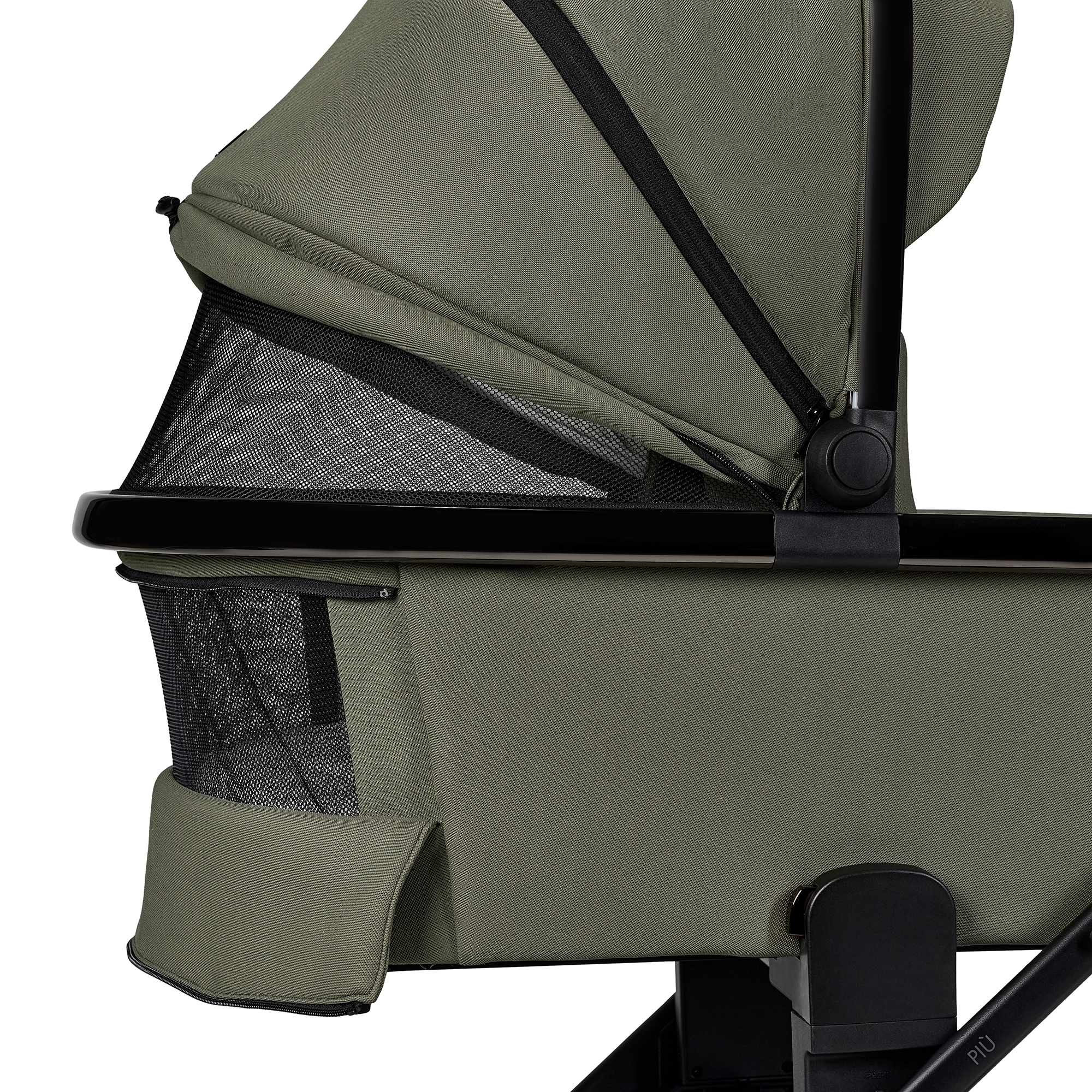 Kombi-Kinderwagen, MOON, Grün – Produktansicht