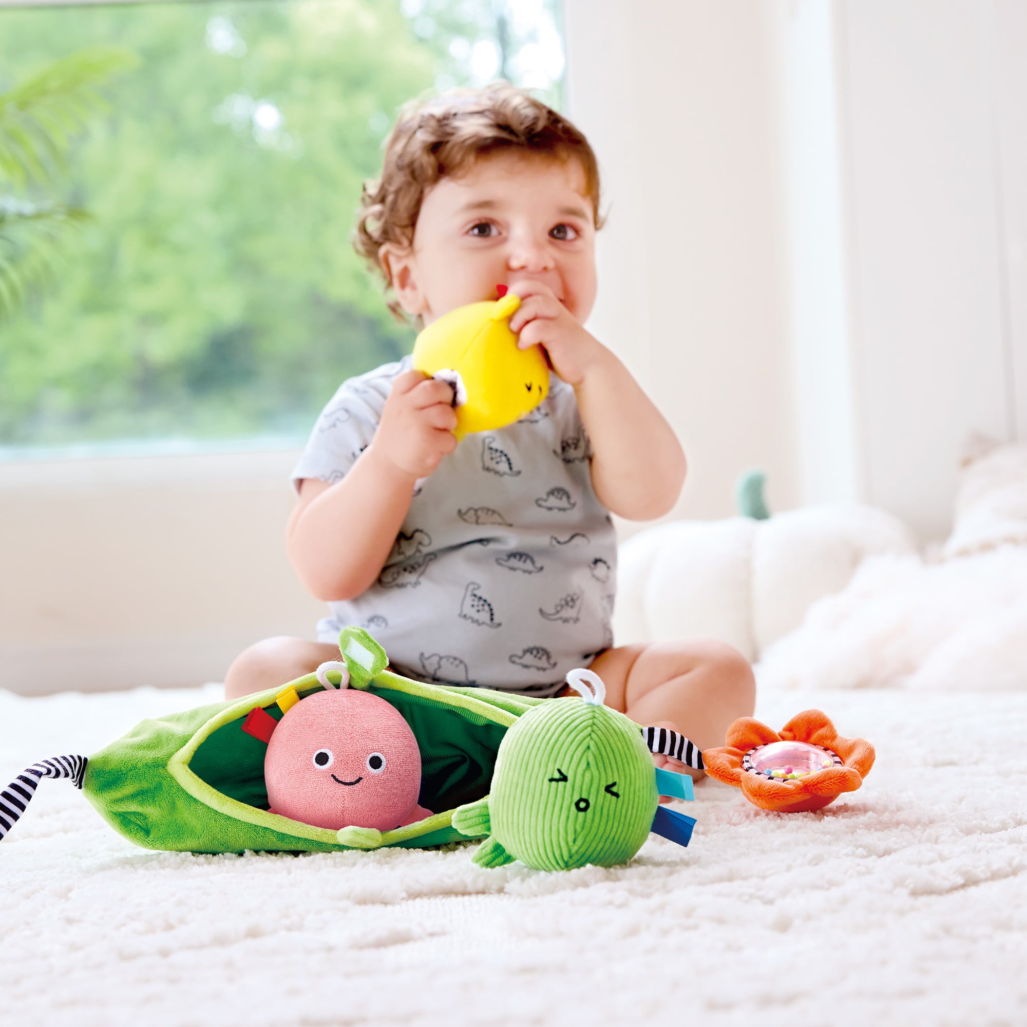 Rasseln & Greiflinge, Hape, Mehrfarbig – Produktansicht