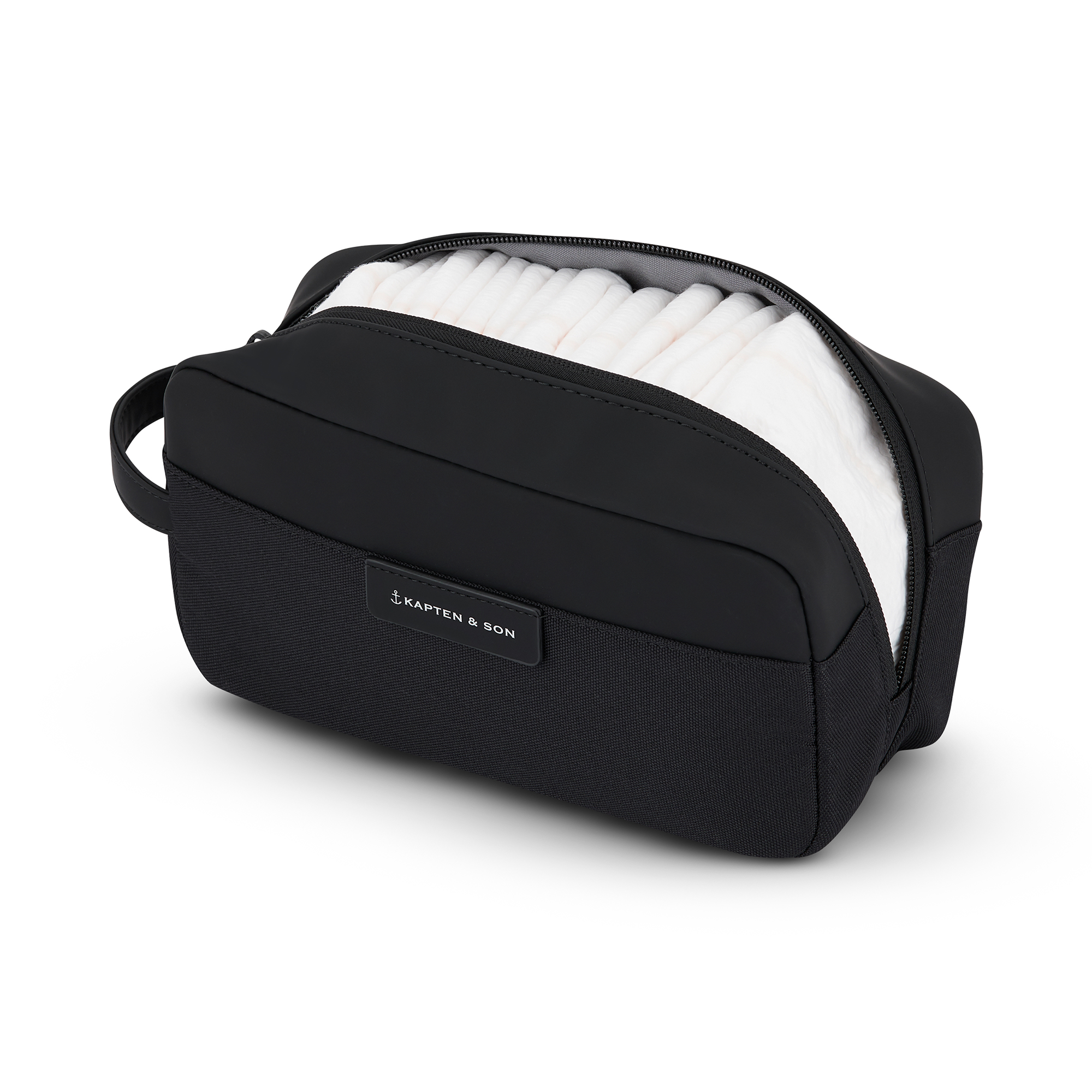 Wickeltaschen schwarz, KAPTEN & SON, Schwarz – Produktansicht